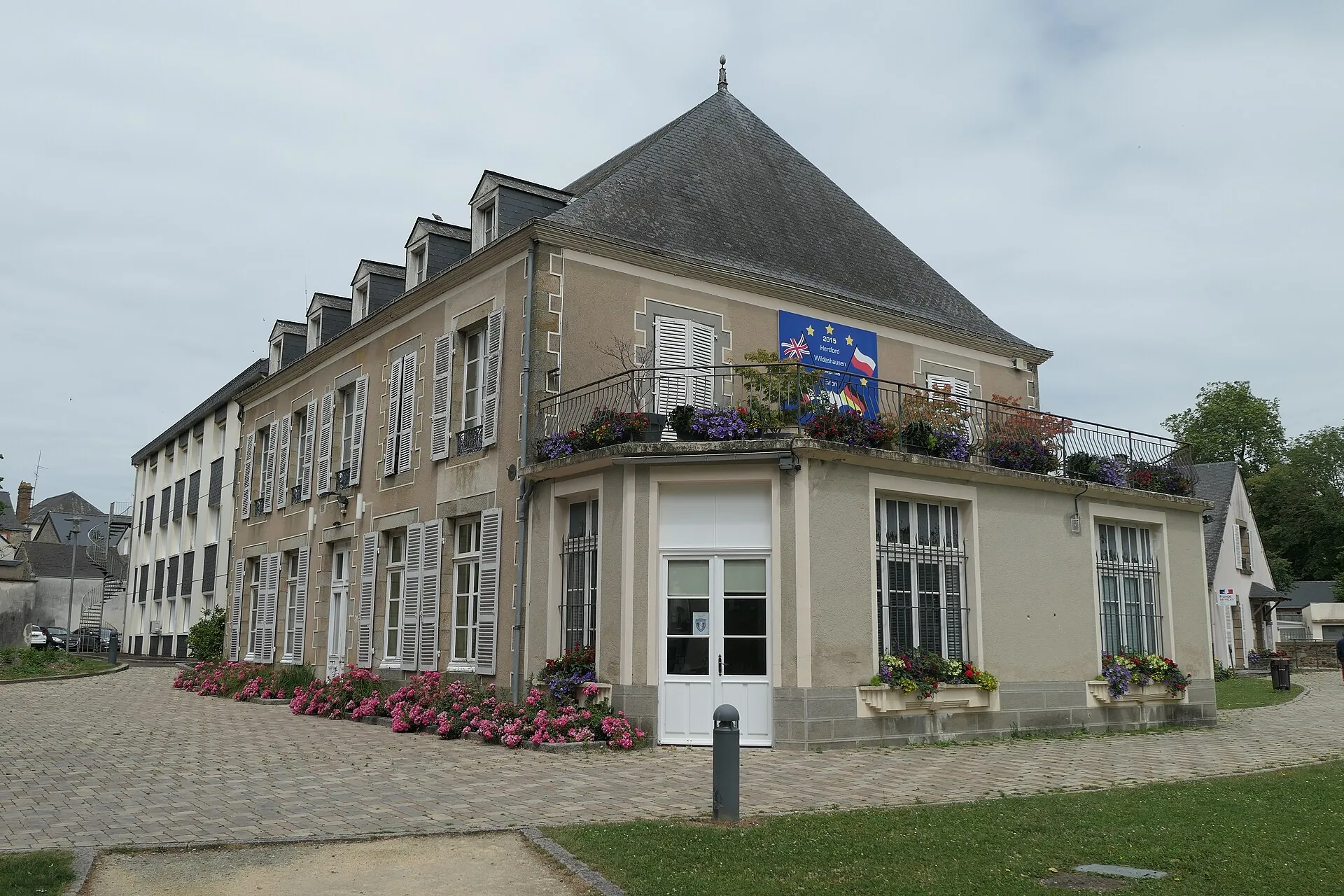 Vue de Évron