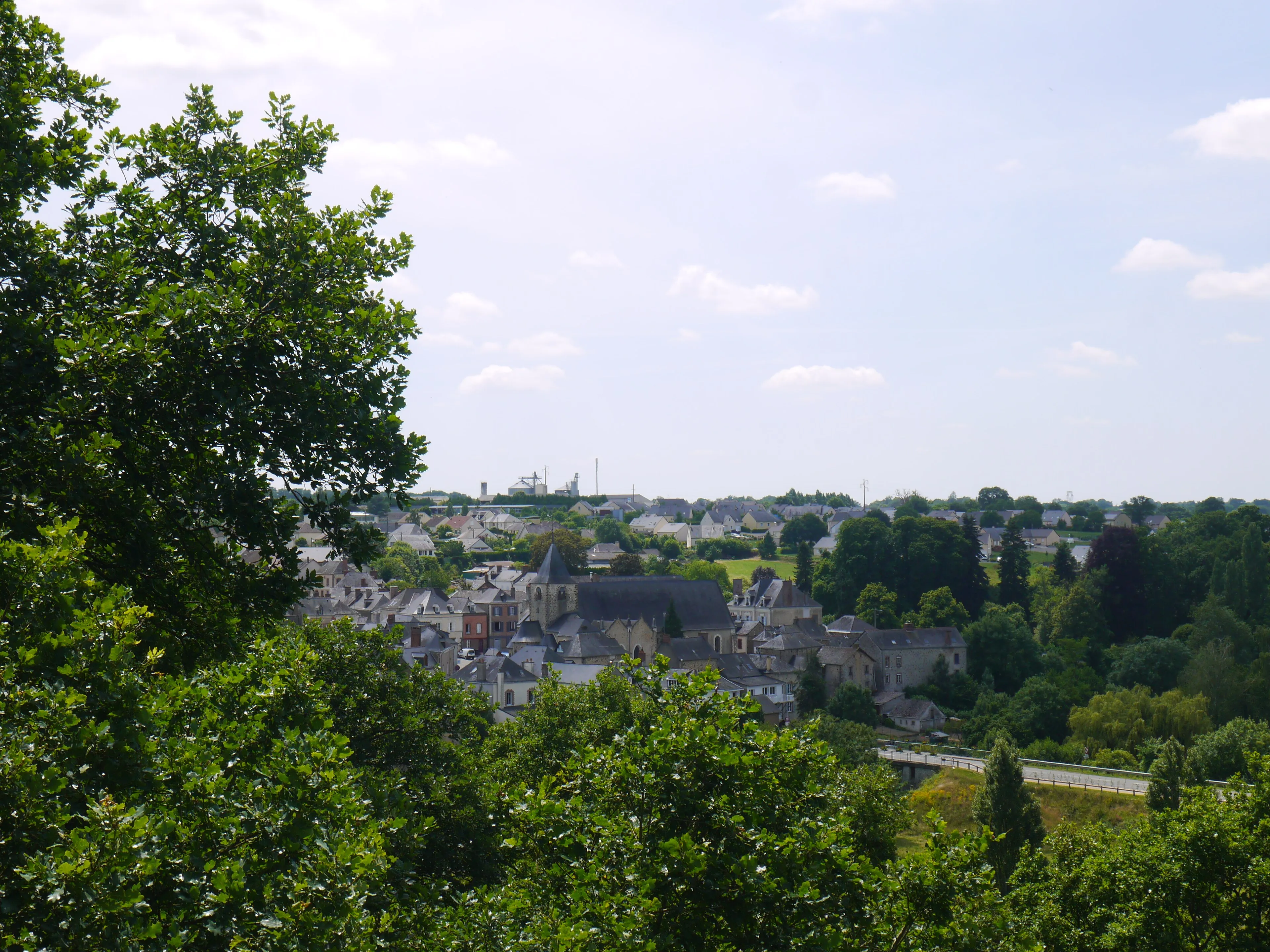 Vue de Nuillé-sur-Vicoin