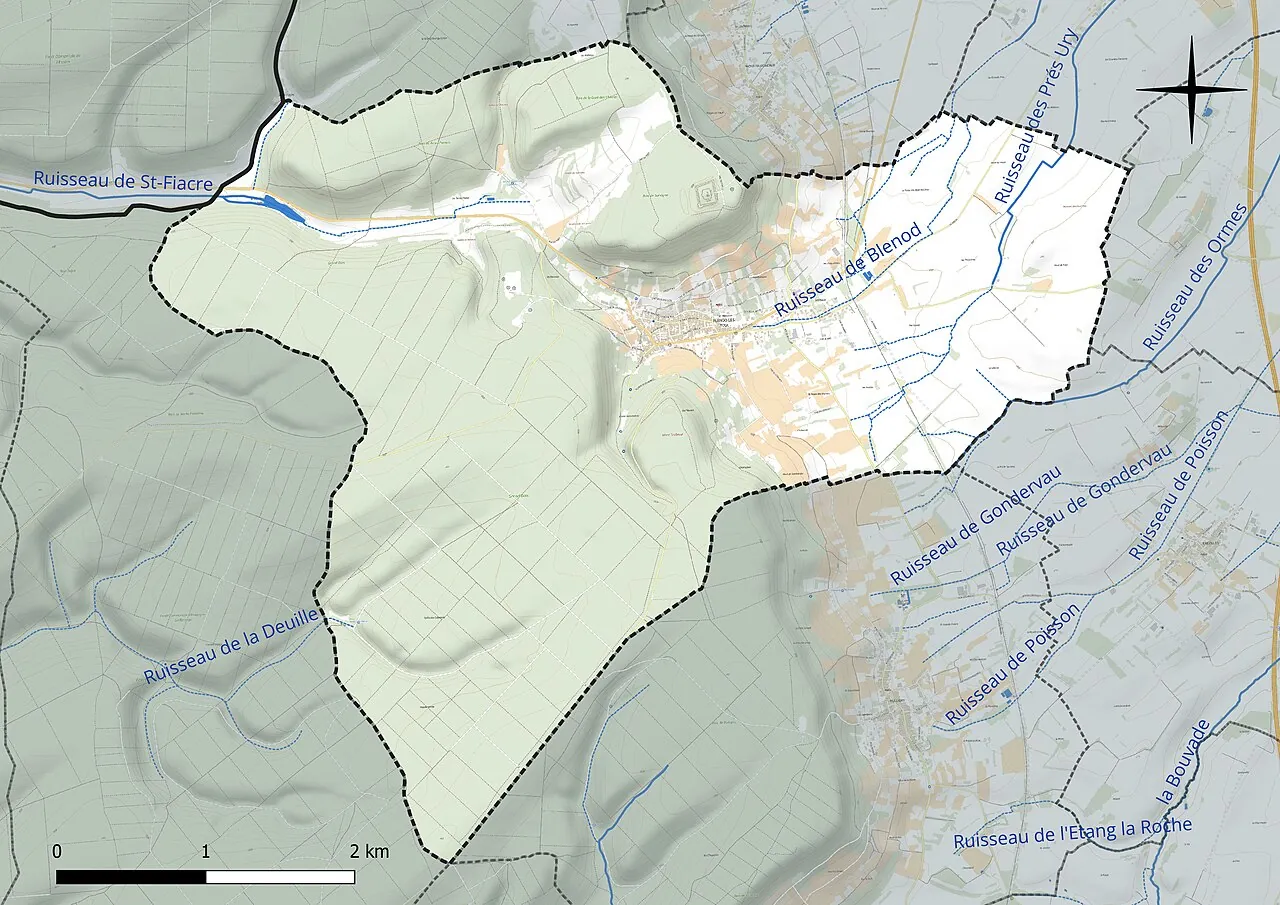 Vue de Blénod-lès-Toul