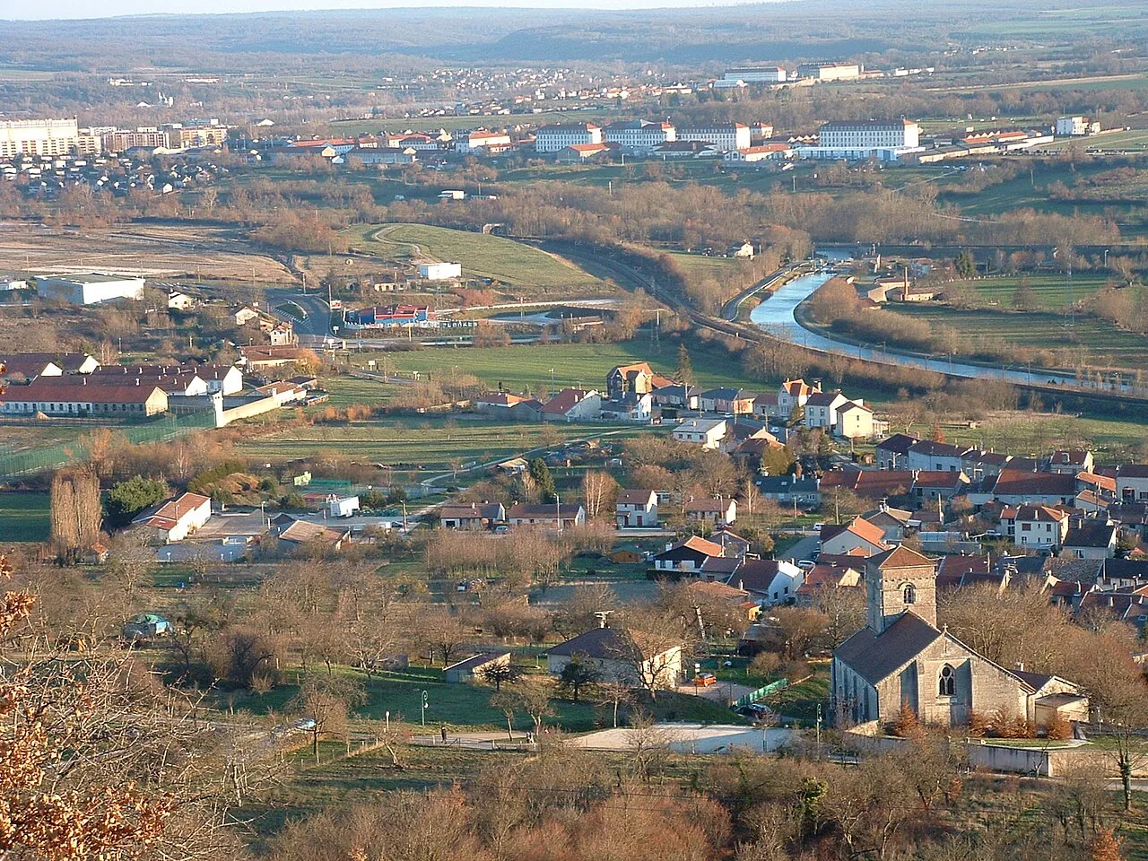 Vue de Écrouves