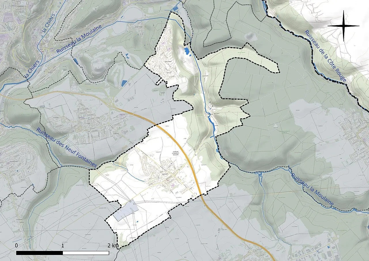 Vue de Haucourt-Moulaine
