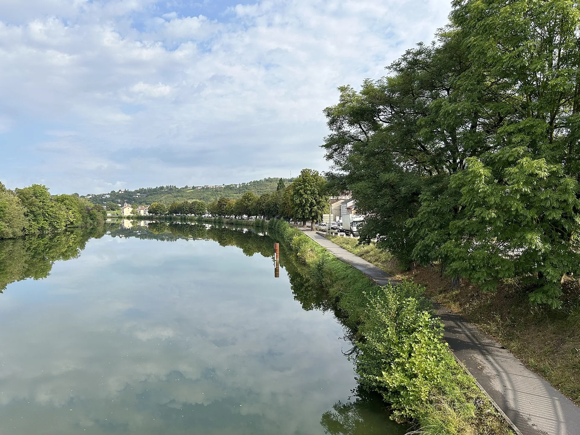 Vue de Belleville-sur-Meuse