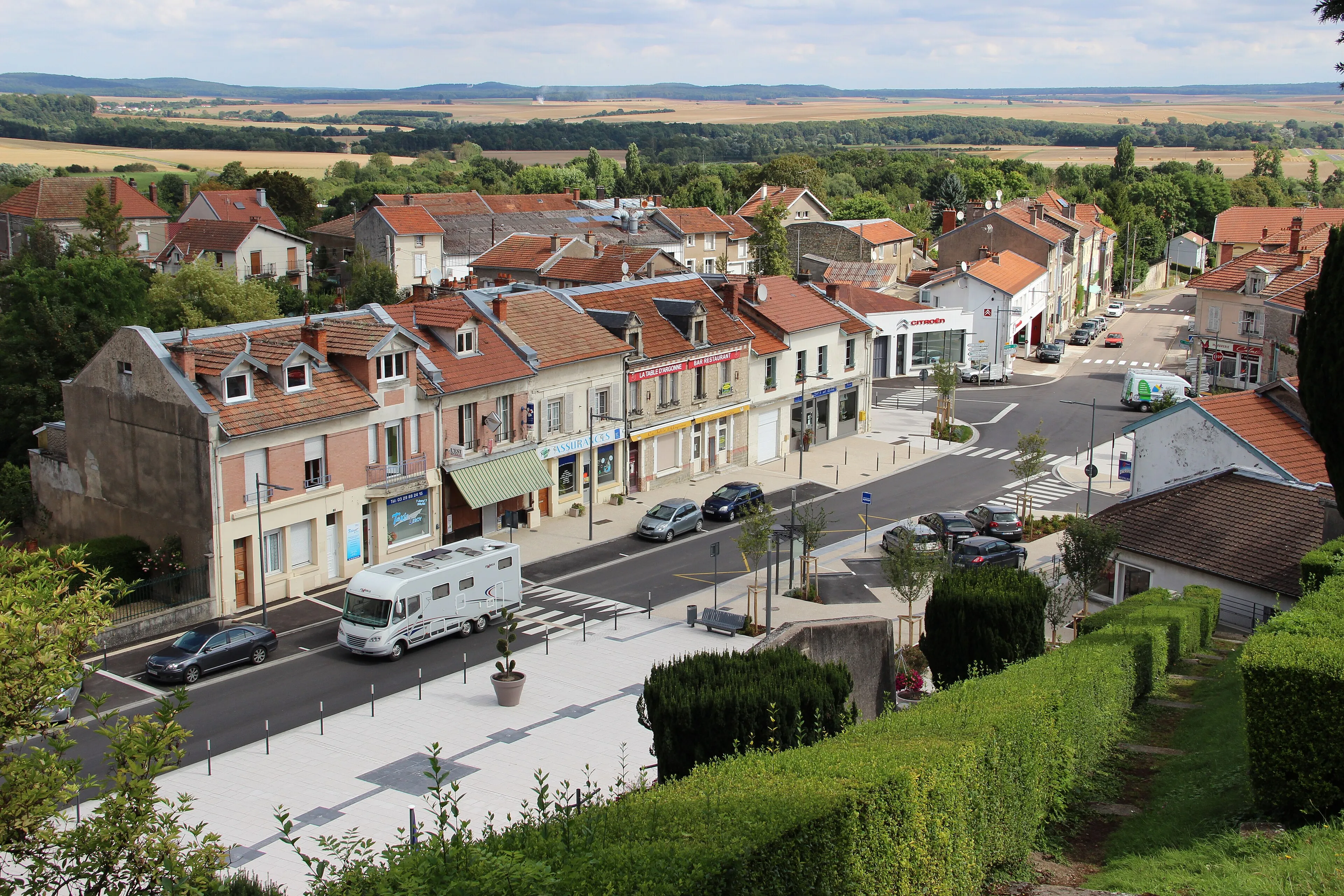 Vue de Clermont-en-Argonne