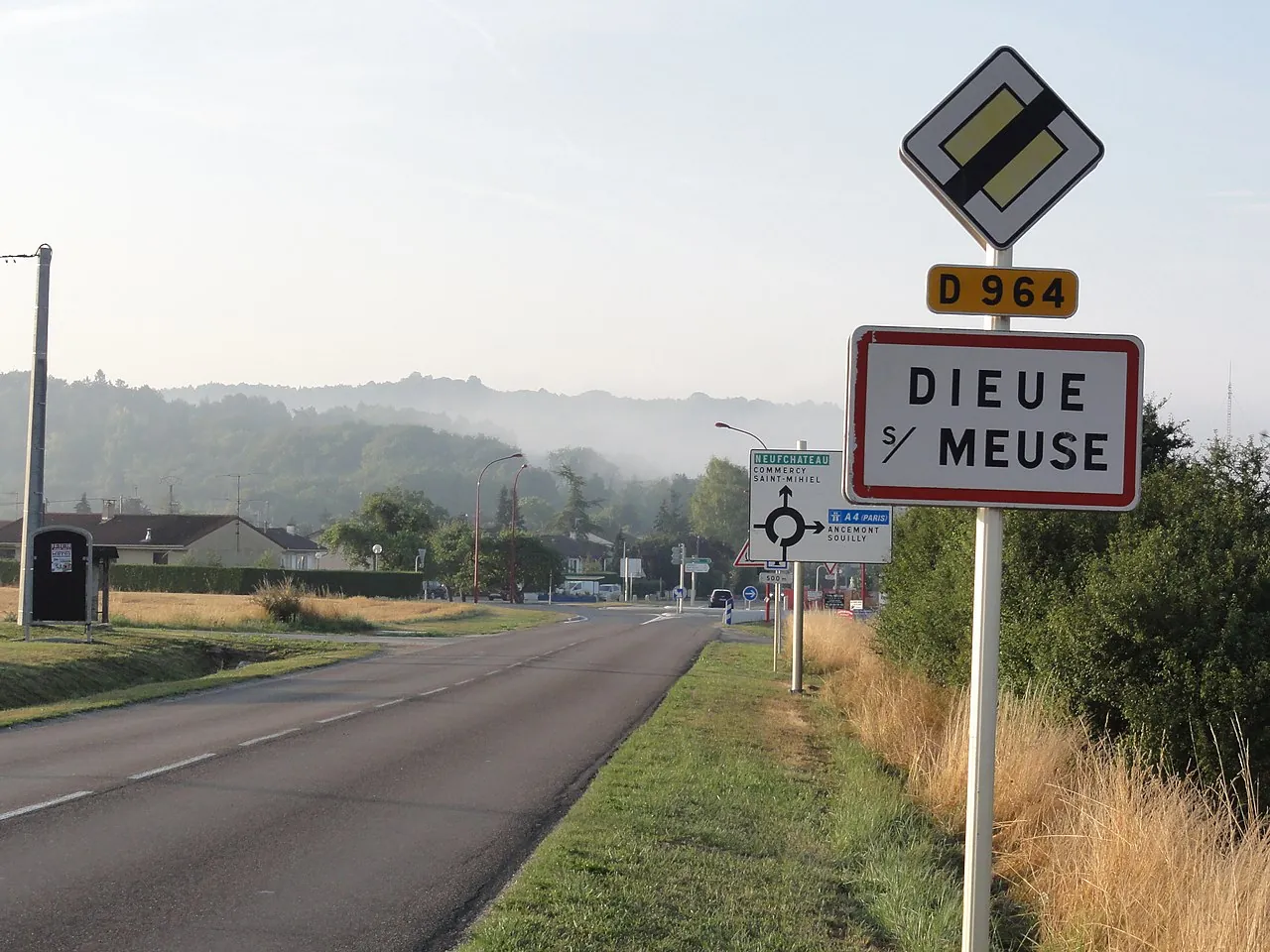 Vue de Dieue-sur-Meuse
