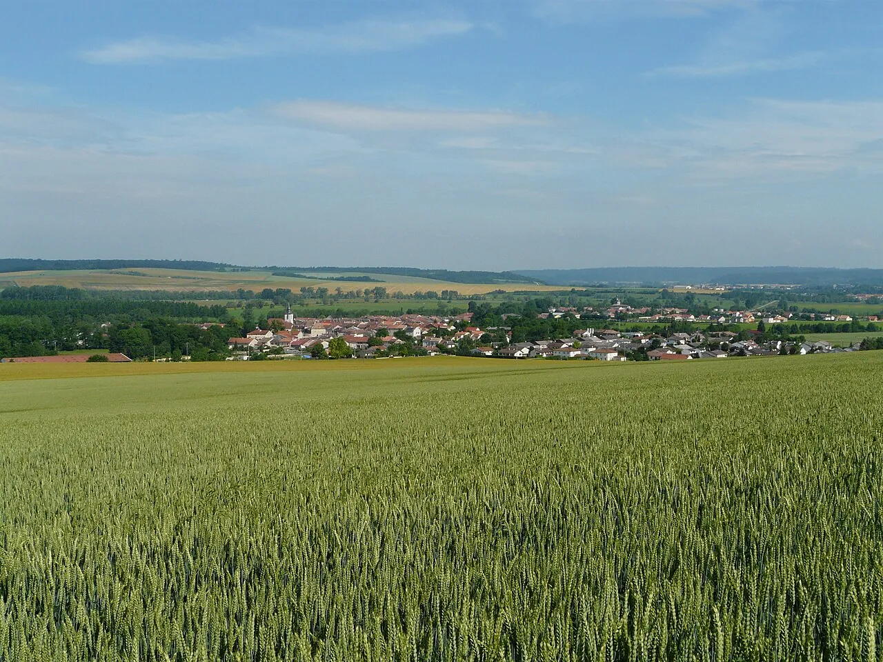 Vue de Sorcy-Saint-Martin