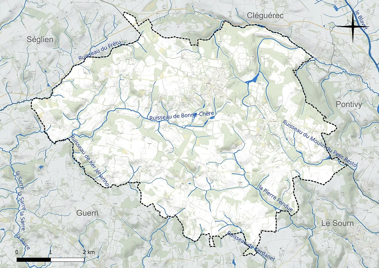 Vue de Malguénac