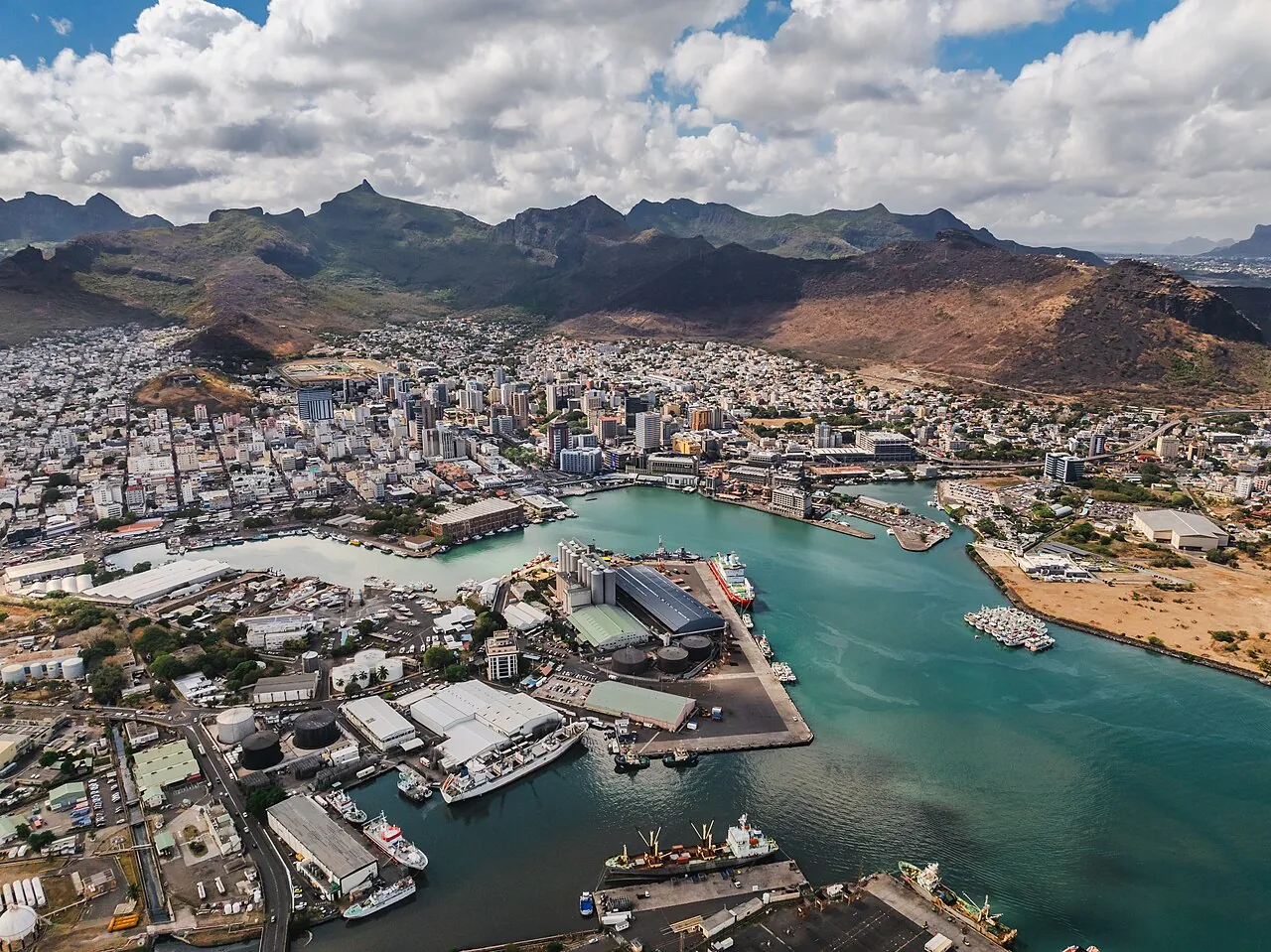 Vue de Port-Louis