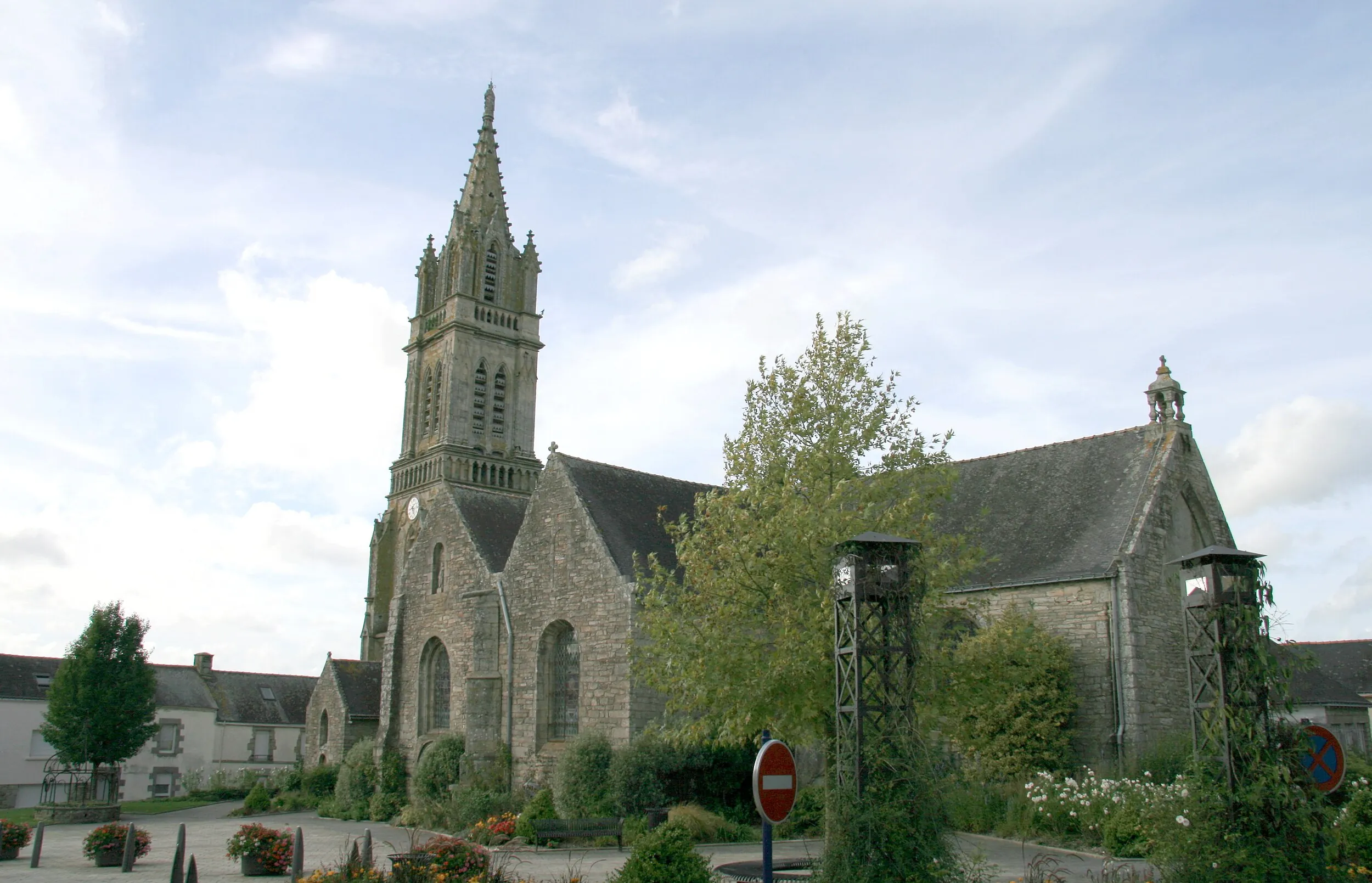 Vue de Saint-Jean-Brévelay