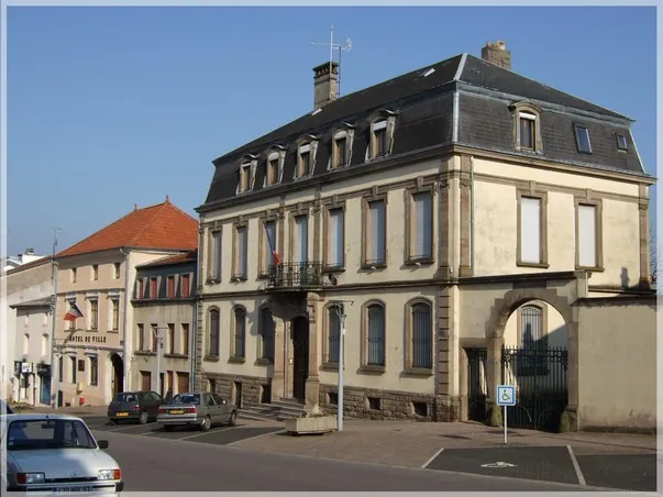 Vue de Château-Salins