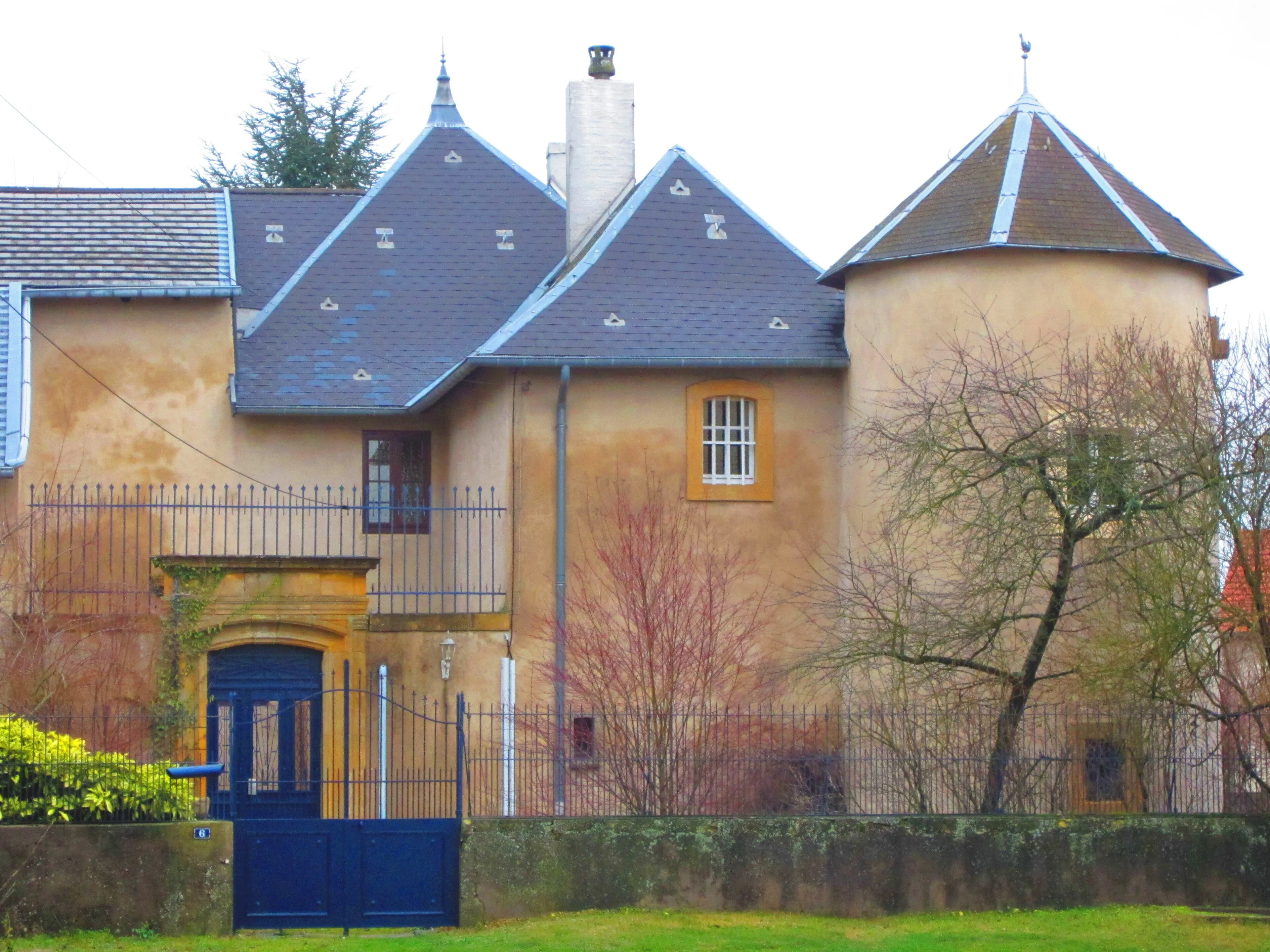 Vue de Courcelles-sur-Nied