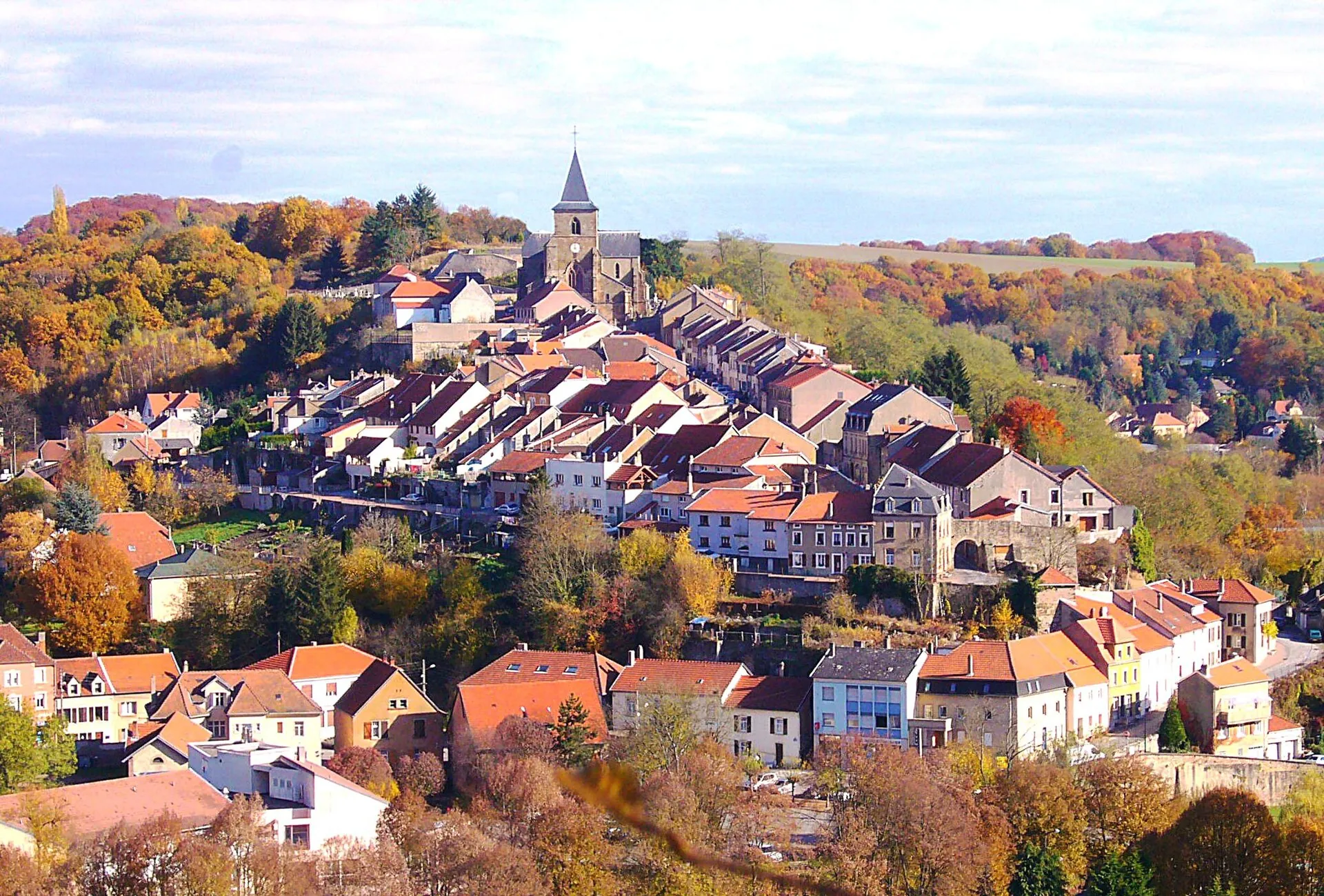 Vue de Hombourg-Haut