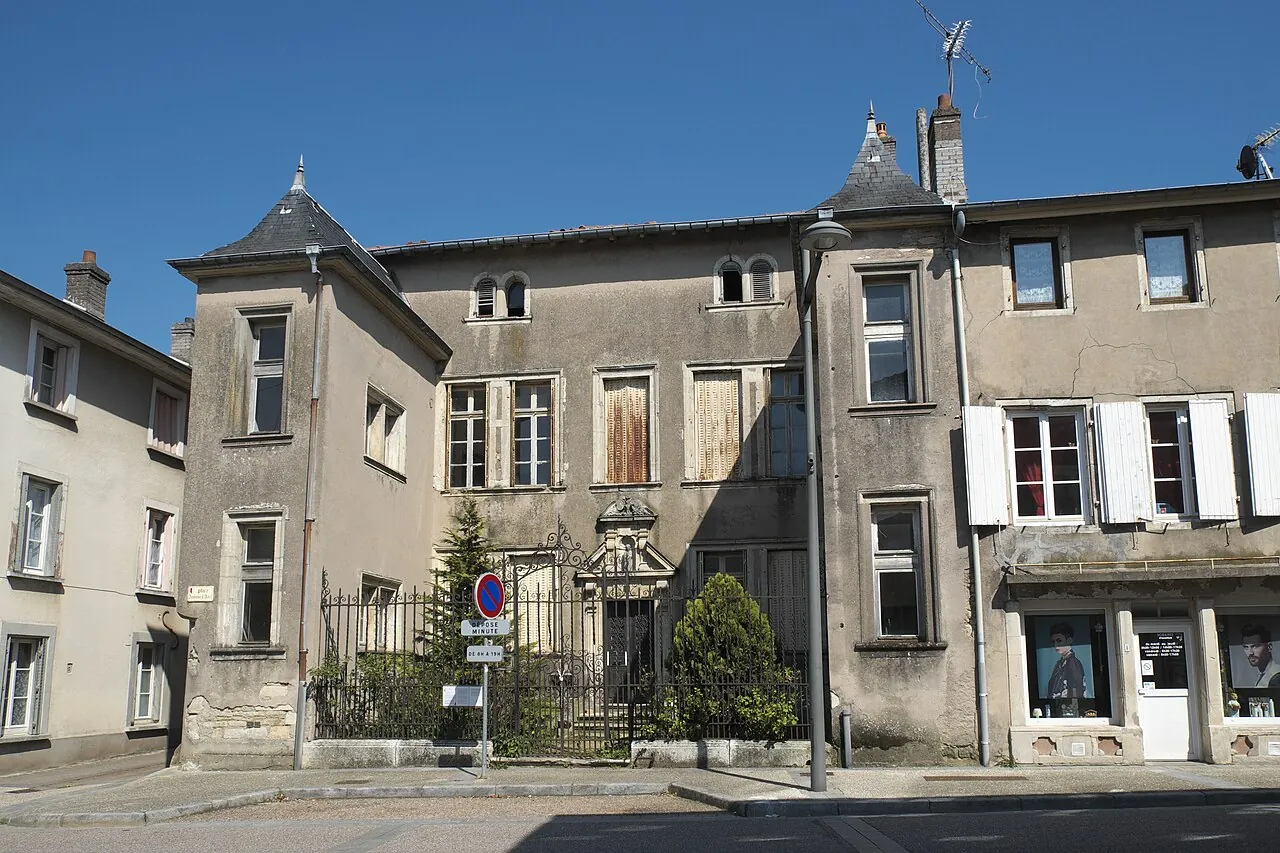 Vue de Vic-sur-Seille