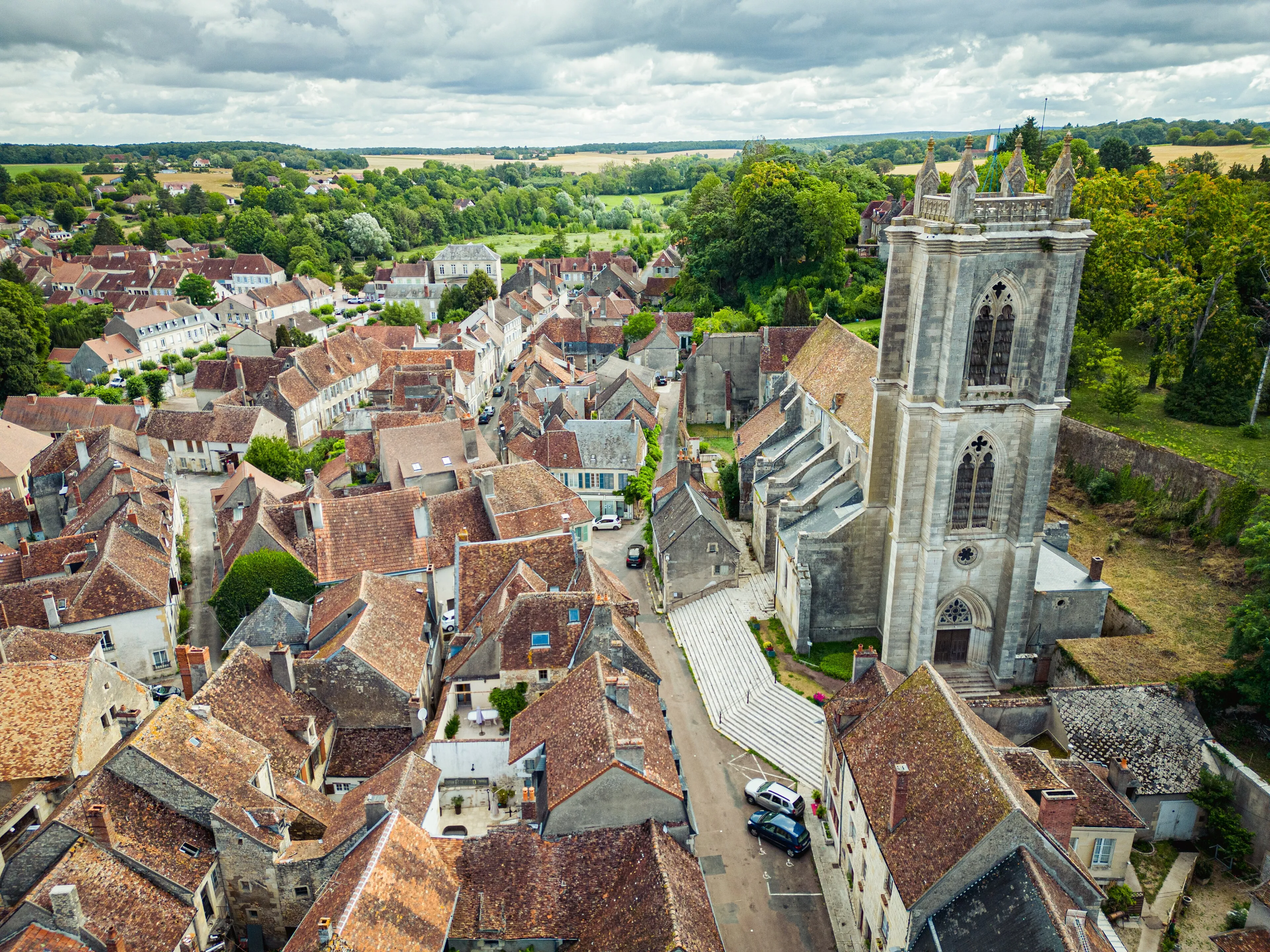 Vue de Donzy