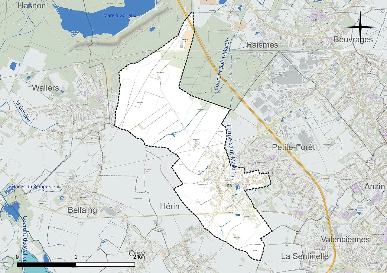 Vue de Aubry-du-Hainaut