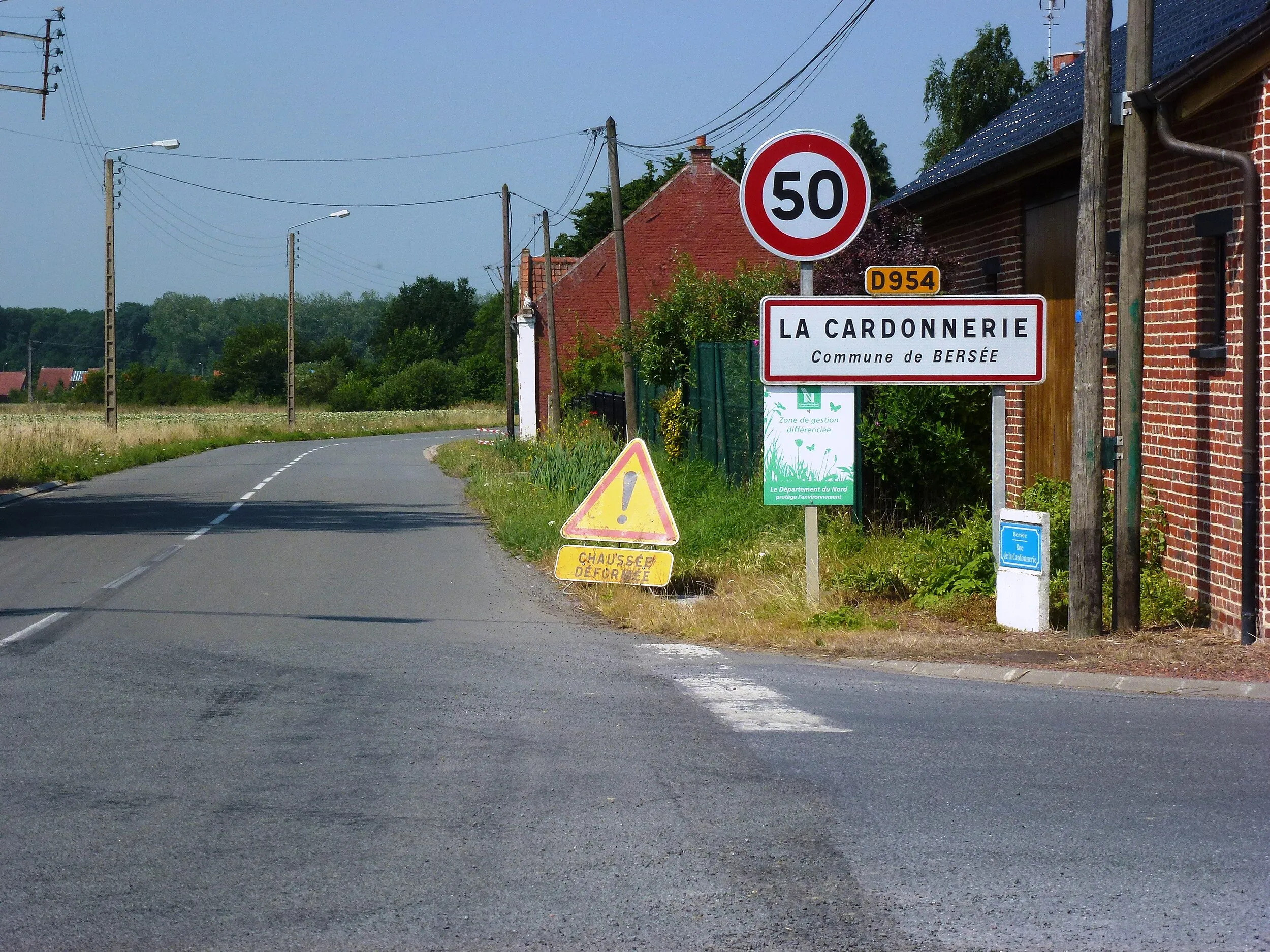Vue de Bersée