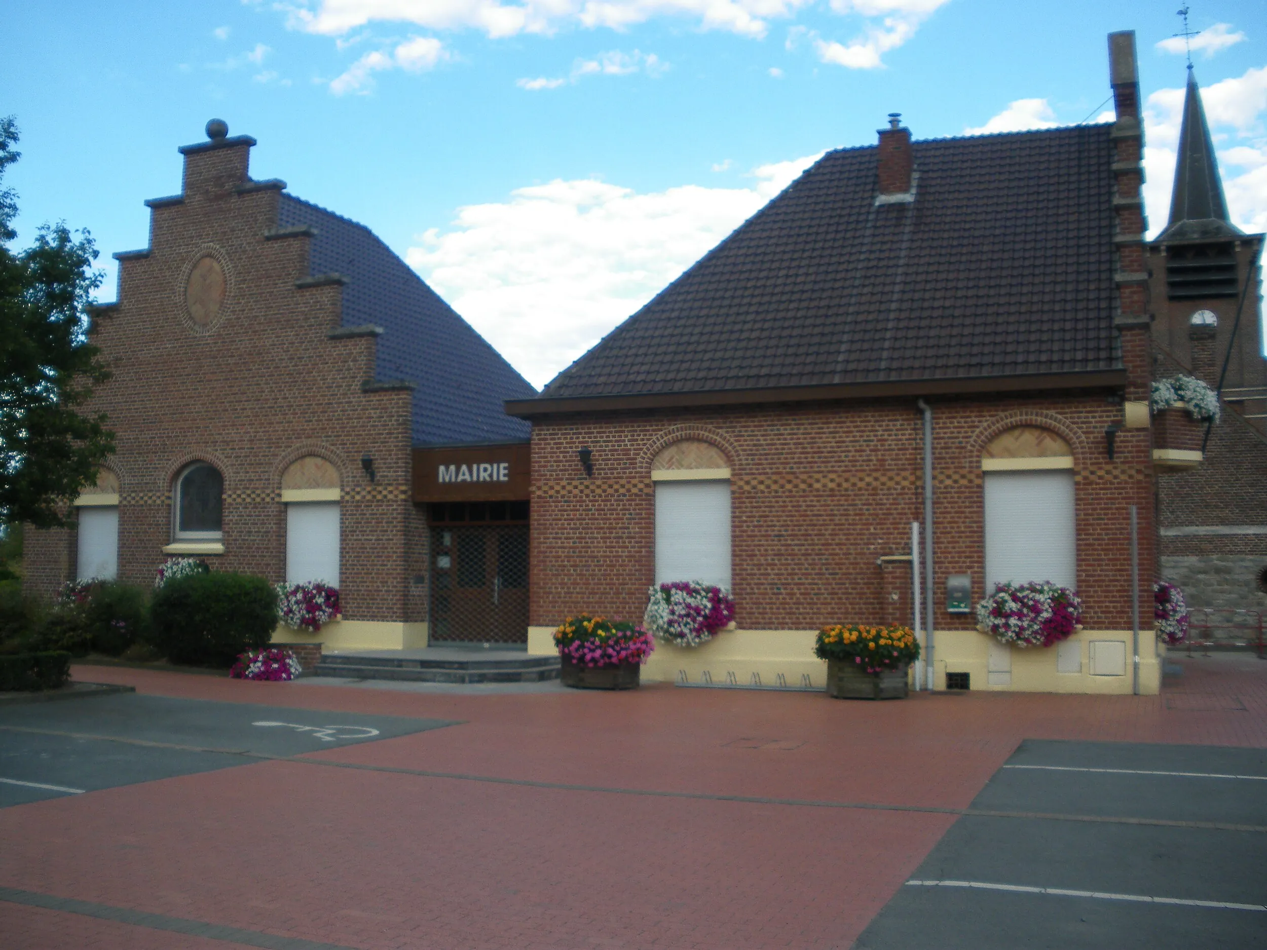 Vue de Genech