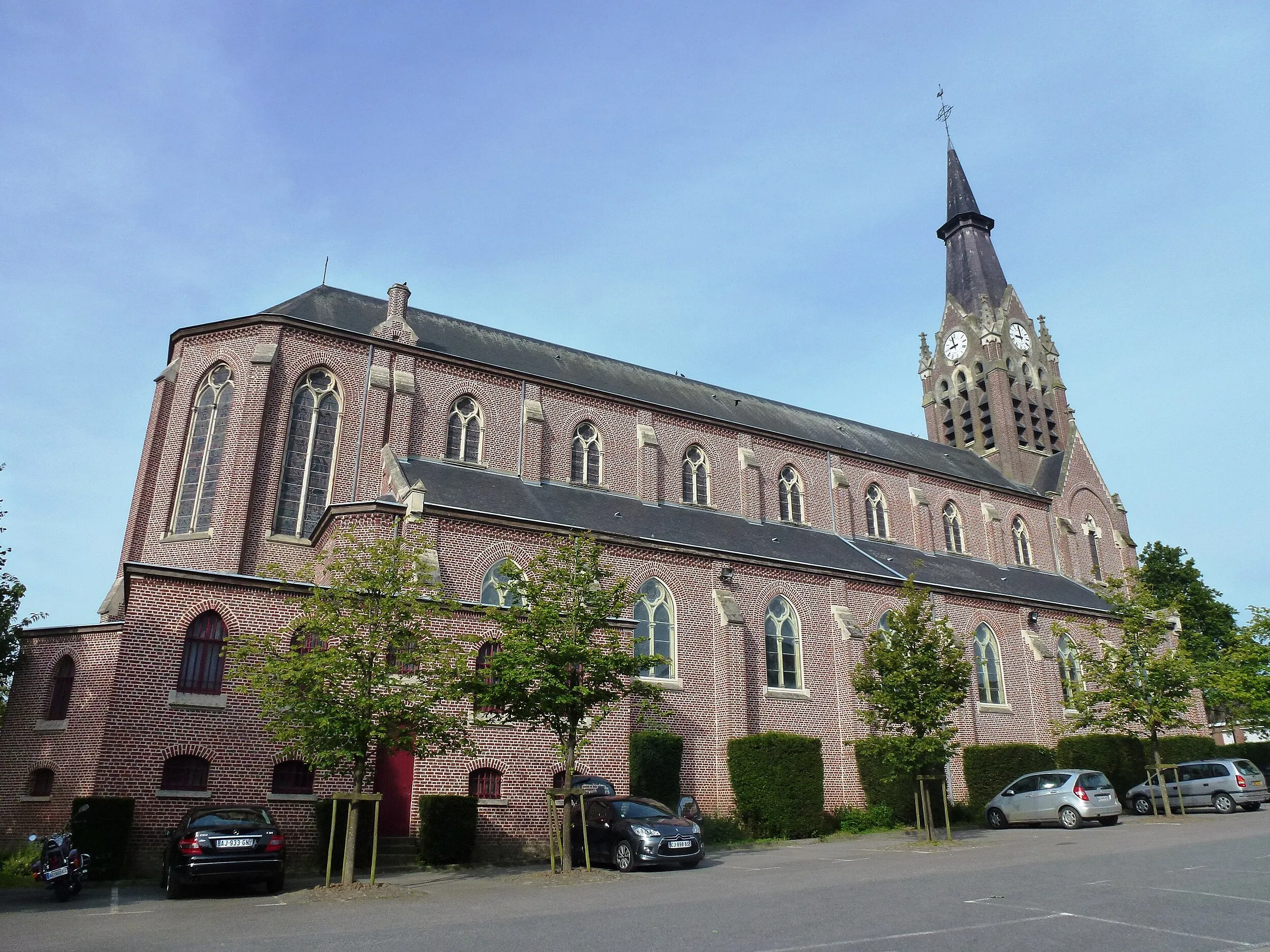 Vue de Godewaersvelde