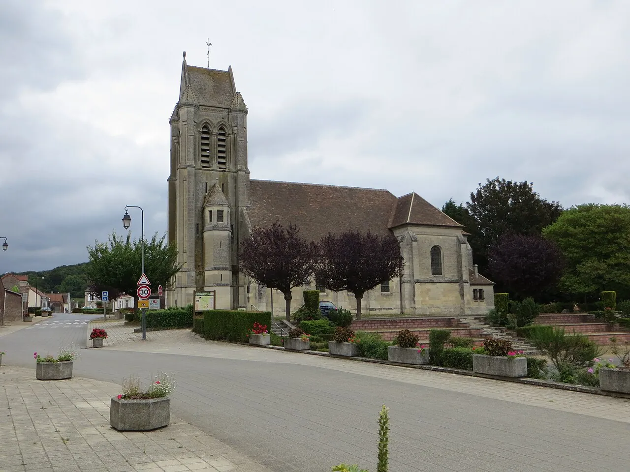 Vue de Cambronne-lès-Ribécourt