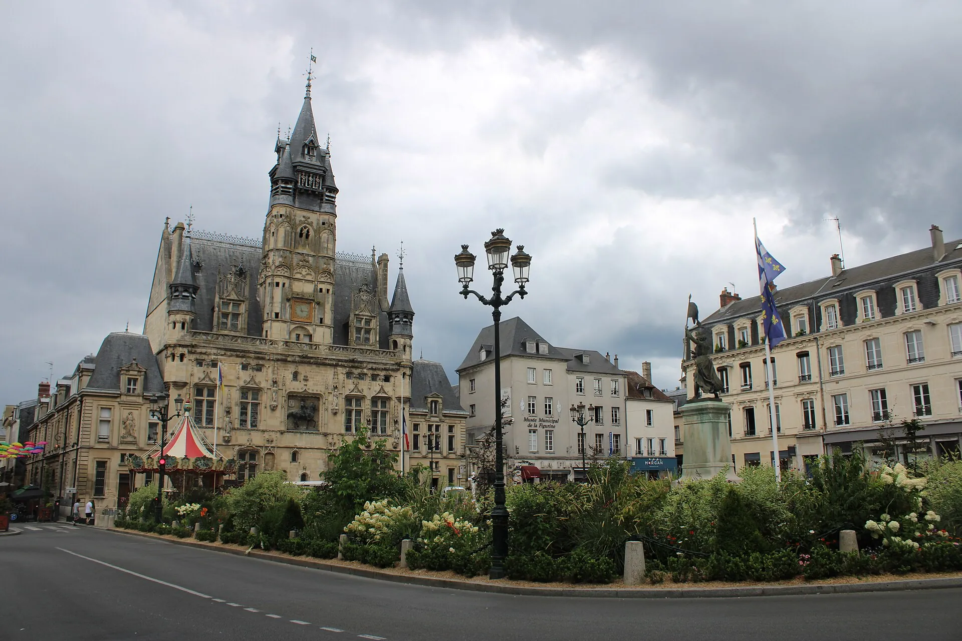 Vue de Compiègne