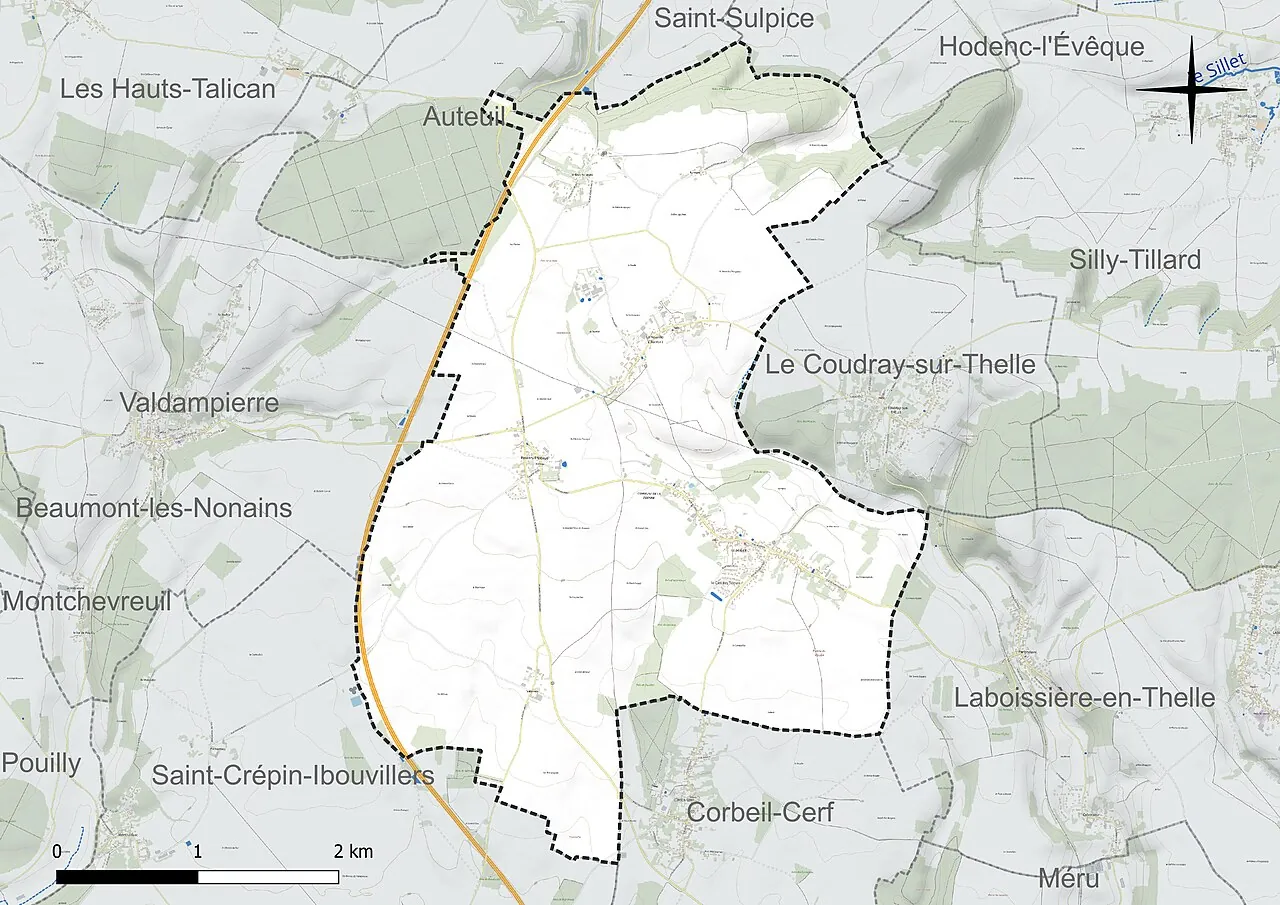 Vue de La Drenne