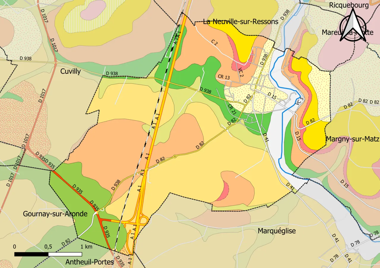Vue de Ressons-sur-Matz