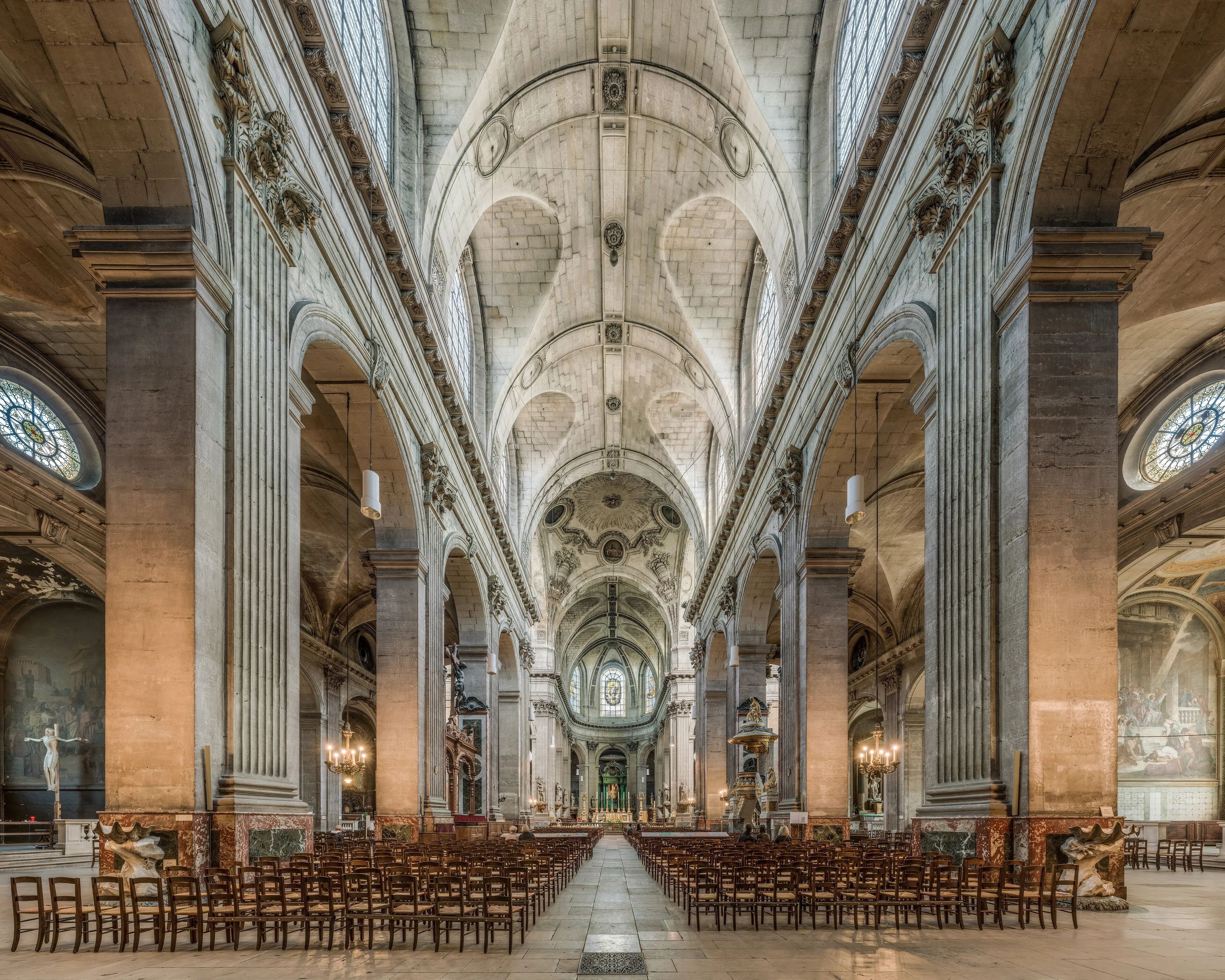 Vue de Saint-Sulpice