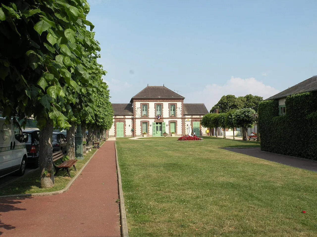 Vue de Villeneuve-les-Sablons