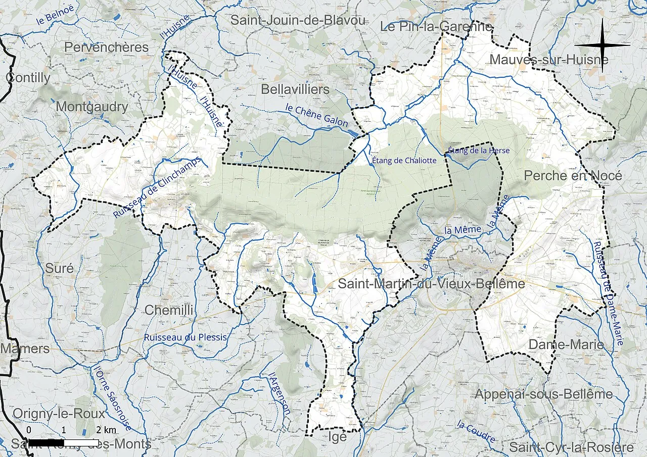 Vue de Belforêt-en-Perche
