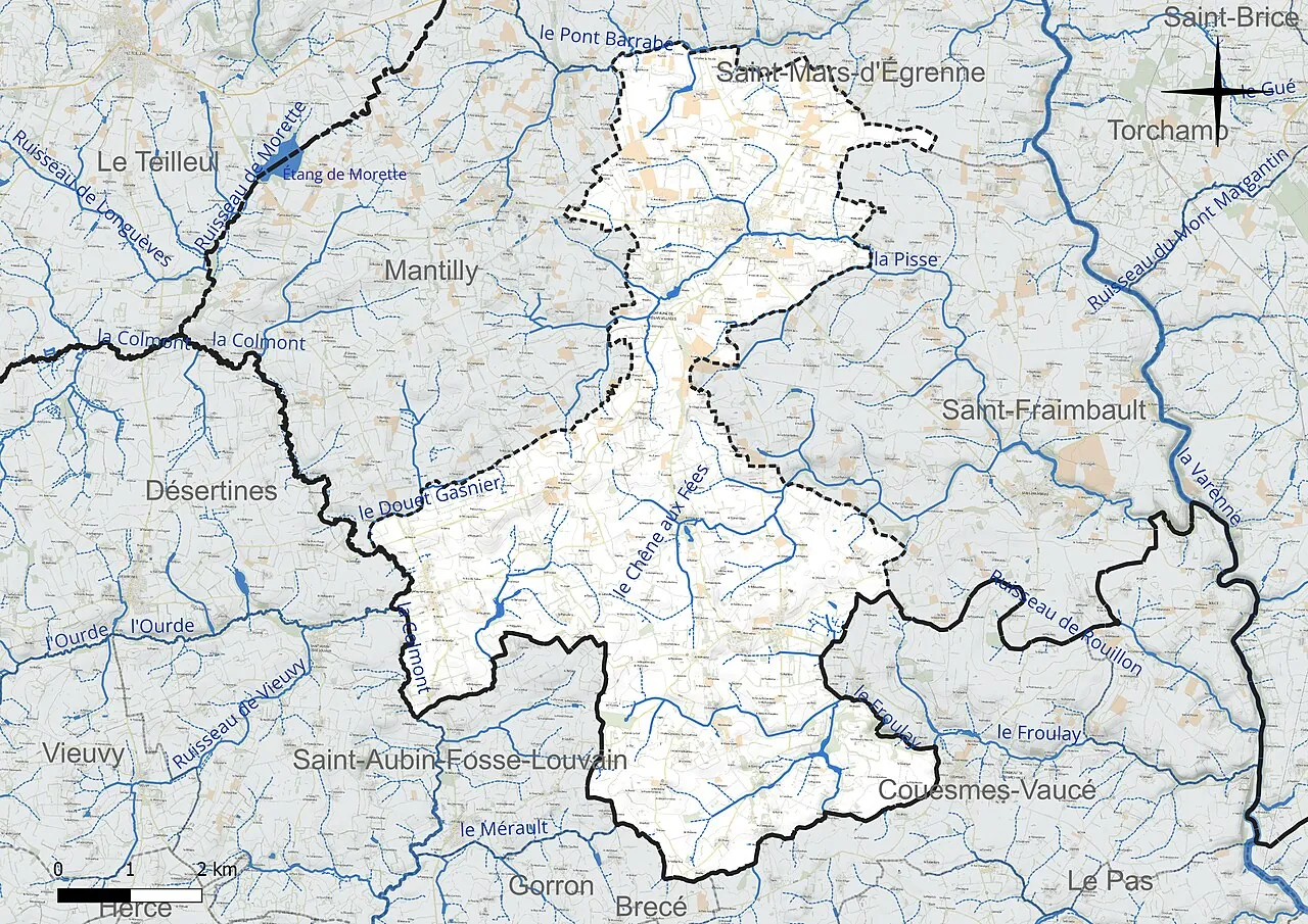 Vue de Passais Villages