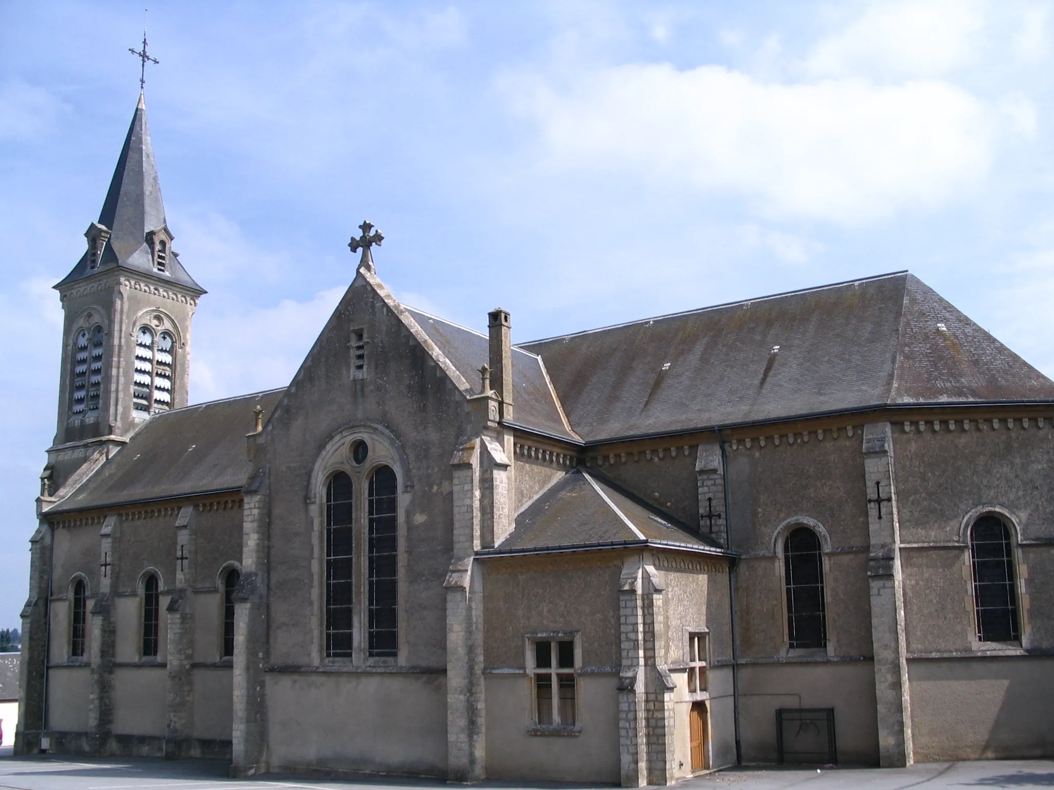 Vue de Sainte-Gauburge-Sainte-Colombe