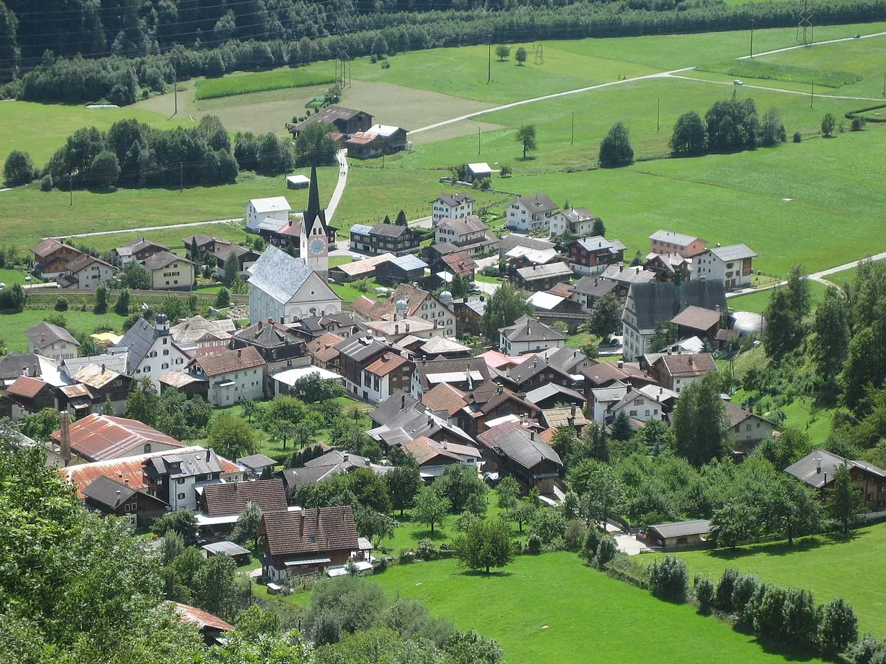 Vue de Trun
