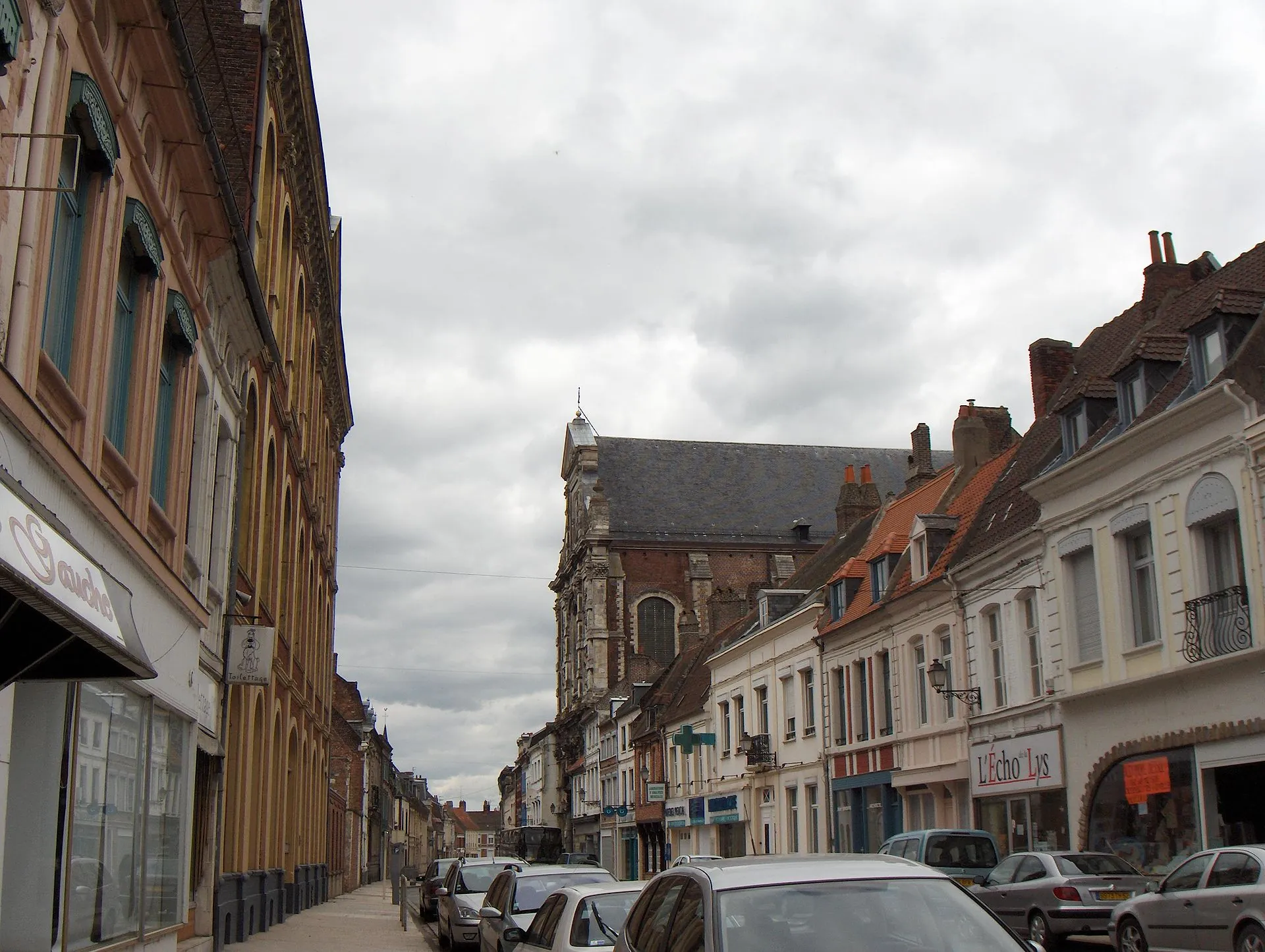 Vue de Aire-sur-la-Lys