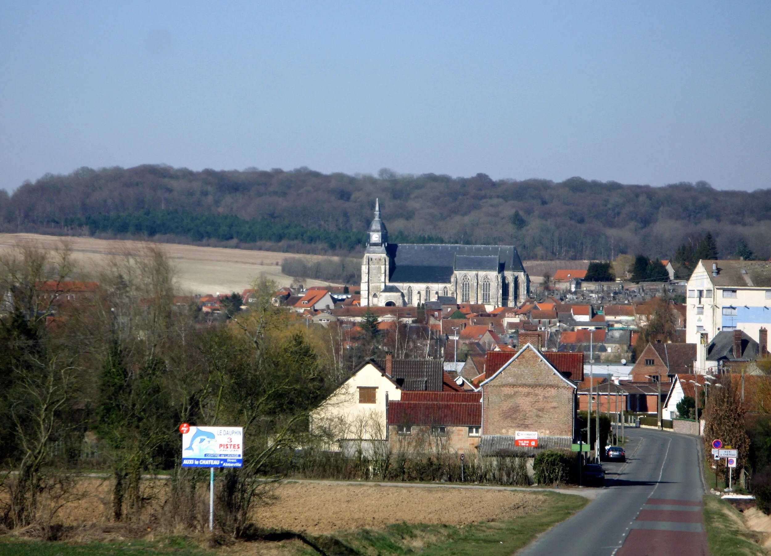 Vue de Auxi-le-Château