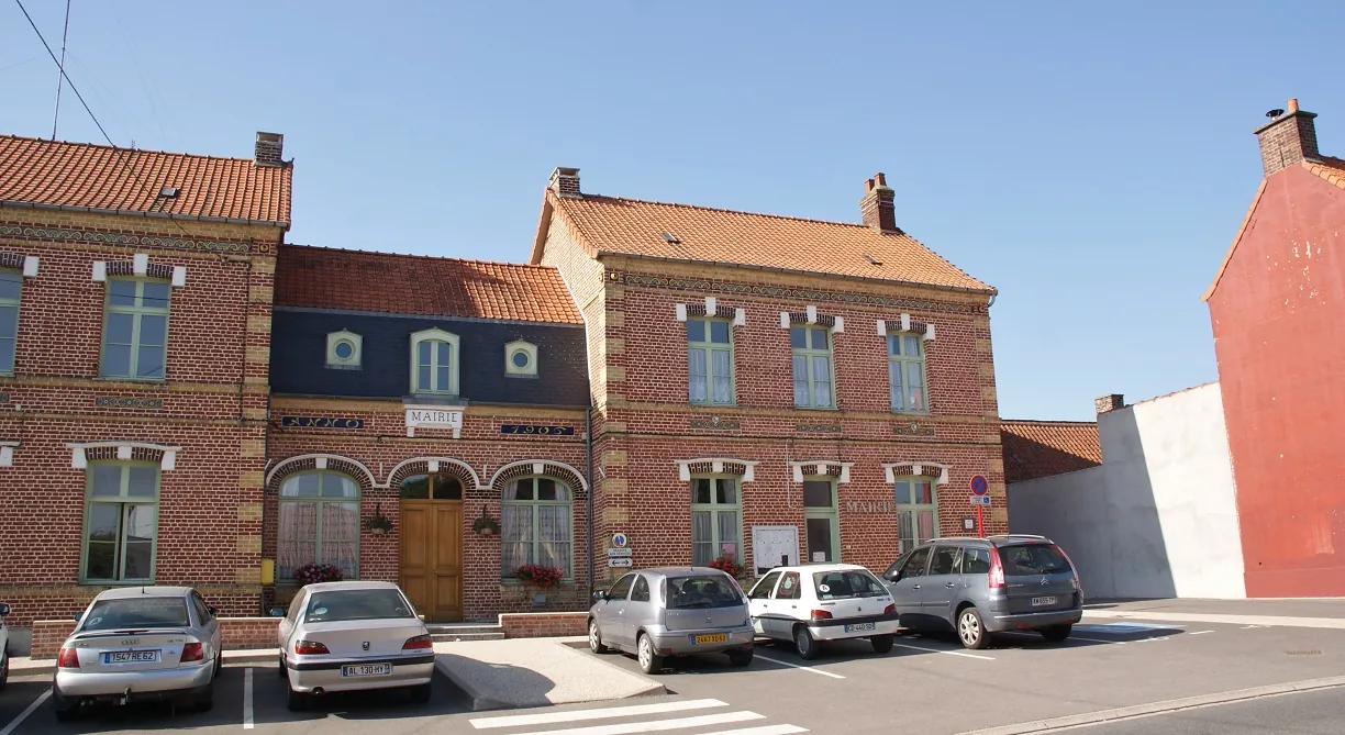 Vue de Hallines
