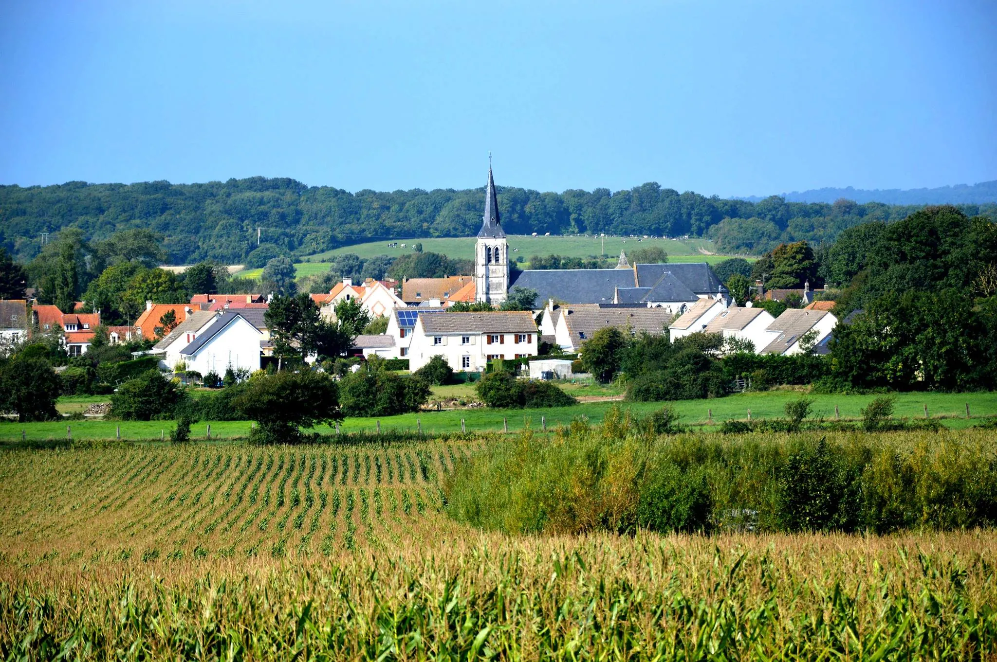 Vue de Neufchâtel-Hardelot