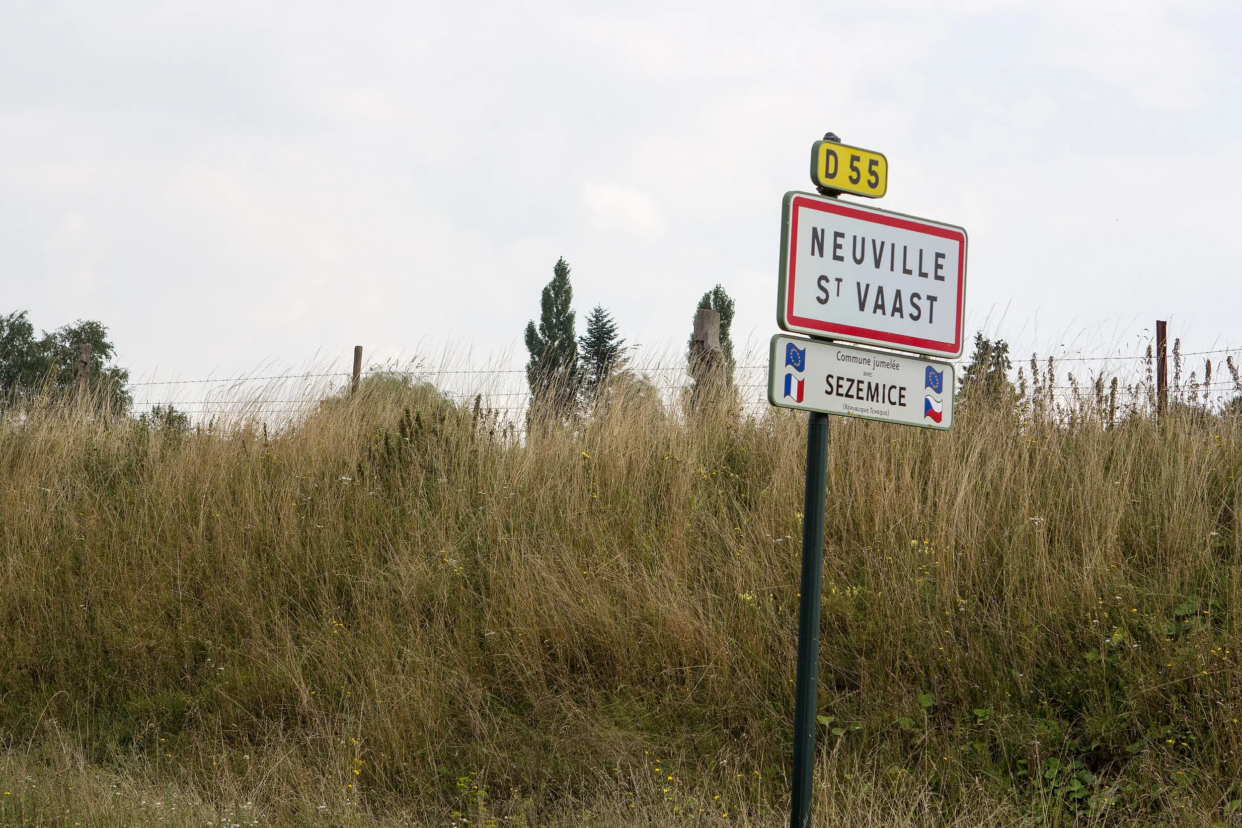 Vue de Neuville-Saint-Vaast