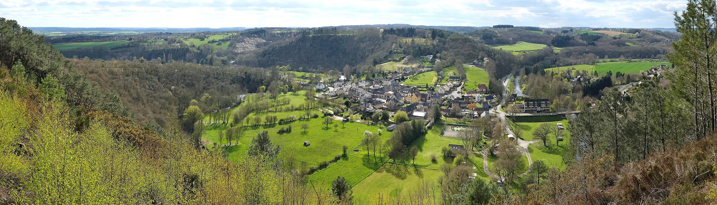 Vue de Saint-Léonard