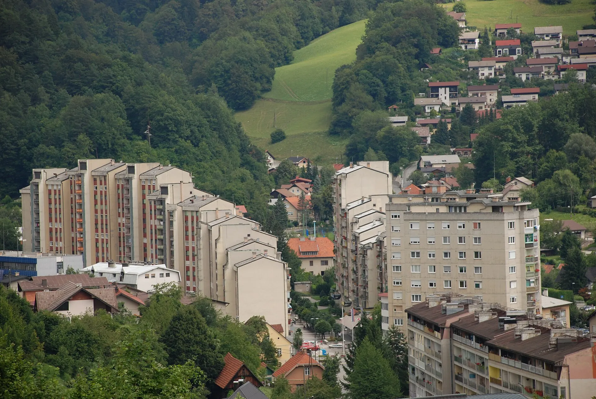 Vue de Sallaumines