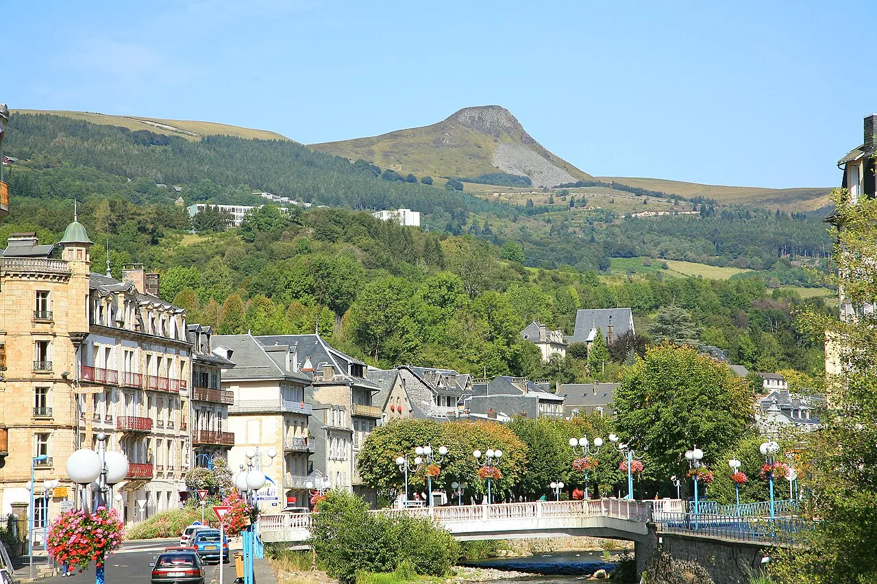 Vue de La Bourboule