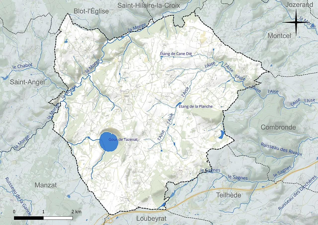 Vue de Charbonnières-les-Vieilles