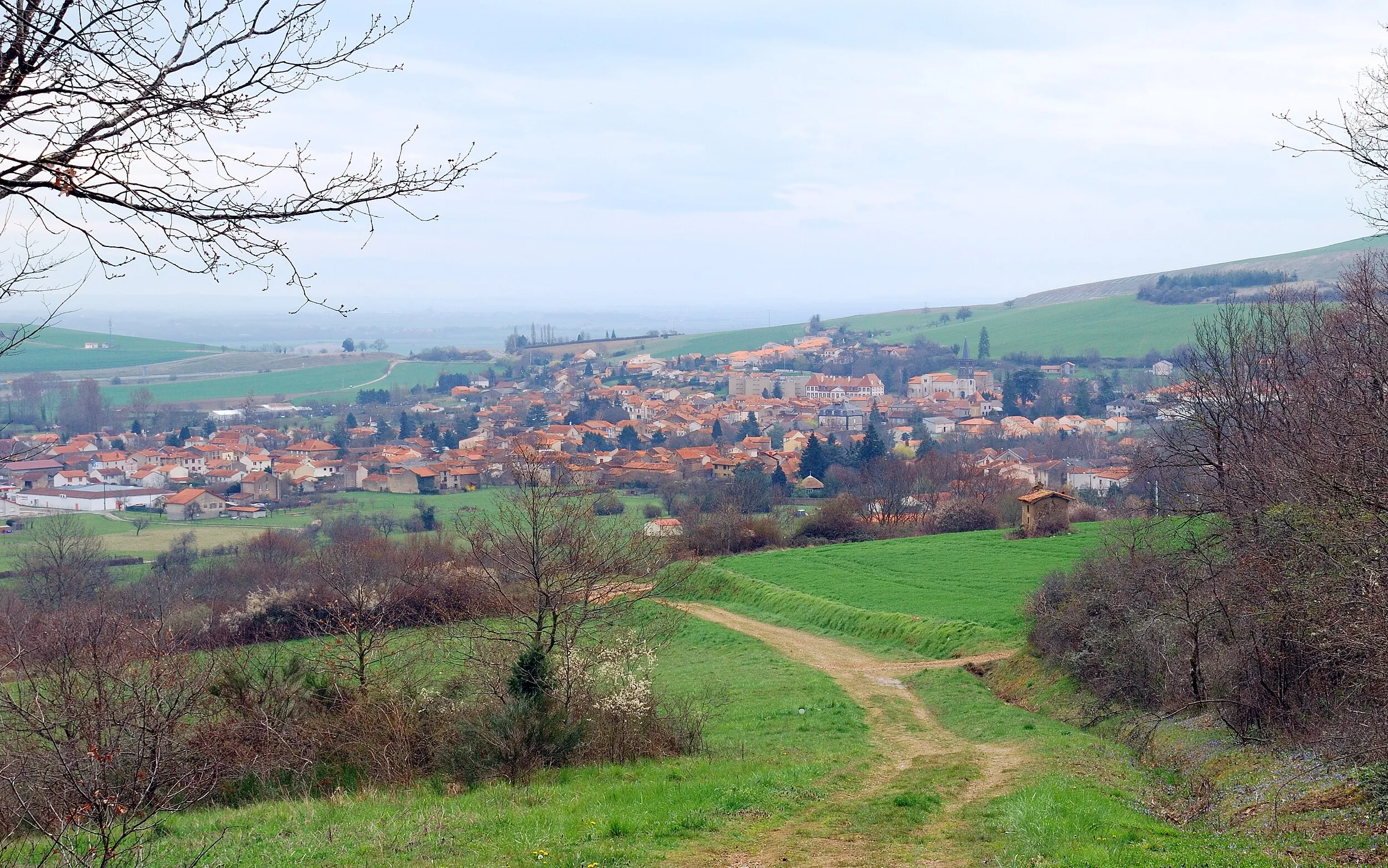 Vue de Combronde