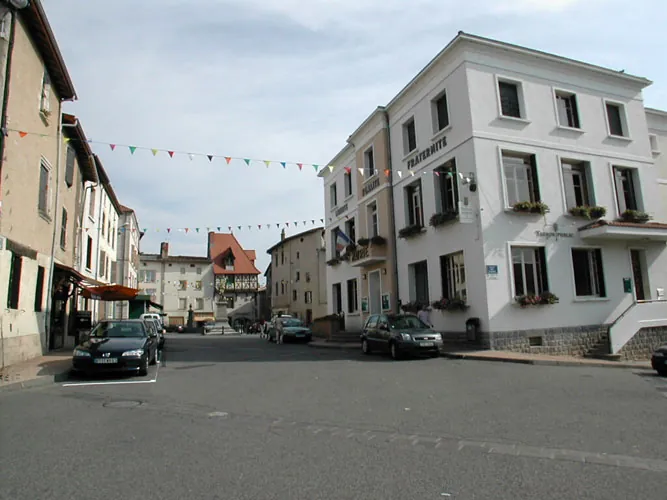 Vue de Courpière