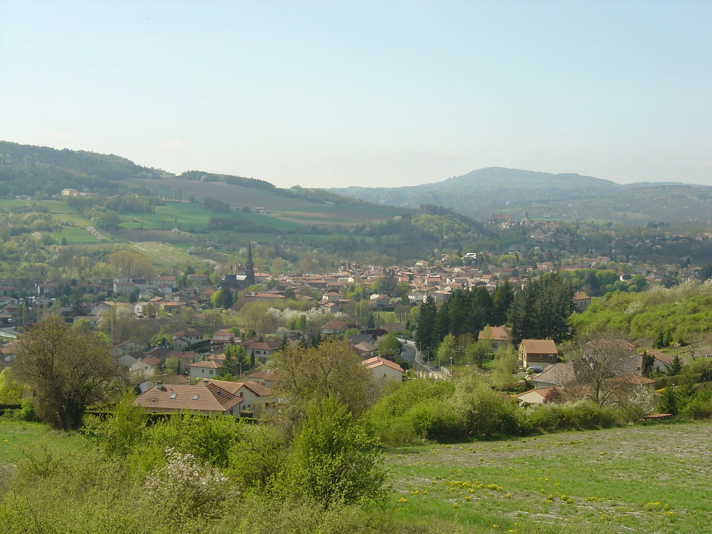 Vue de Saint-Amant-Tallende