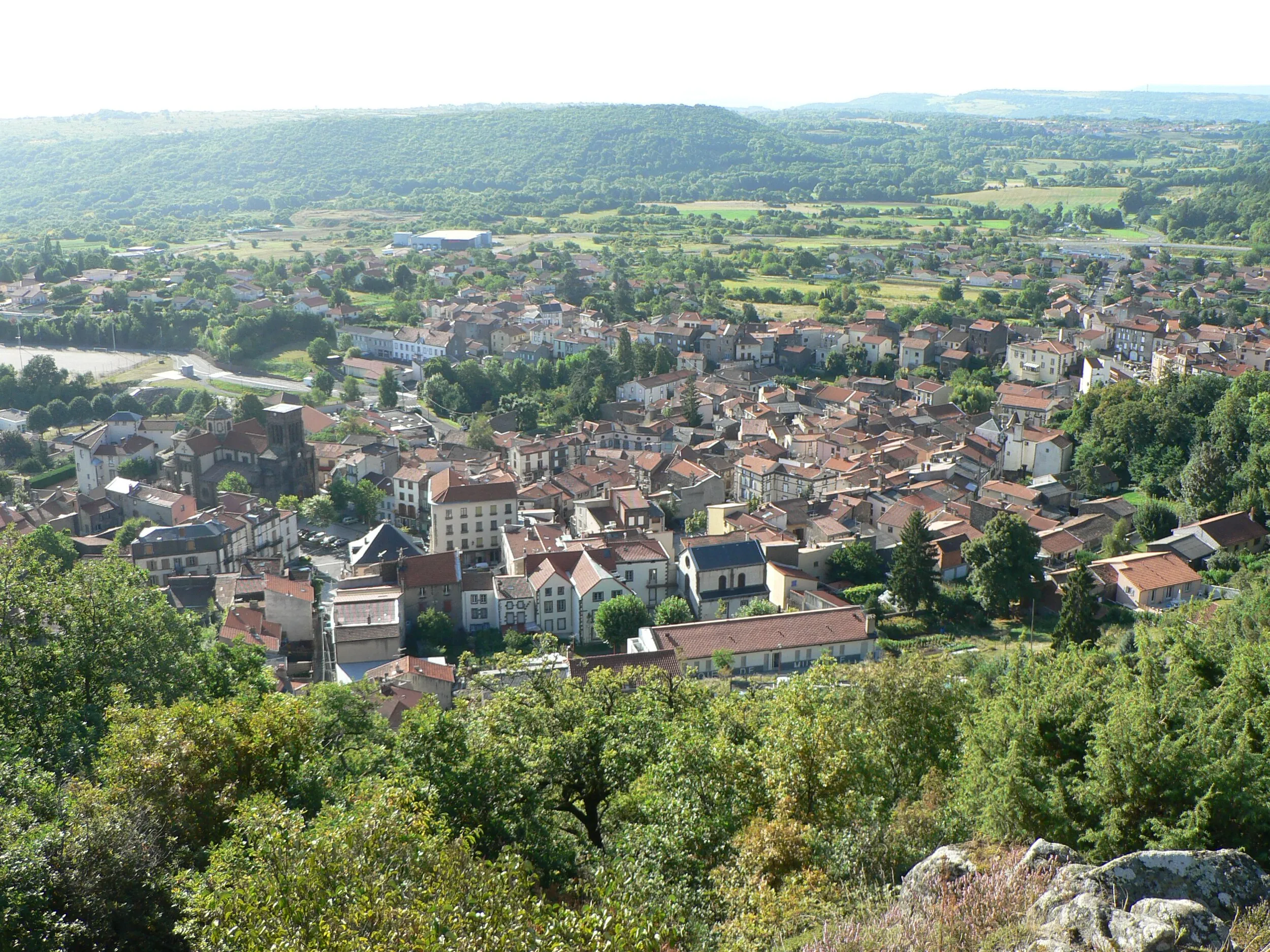 Vue de Volvic