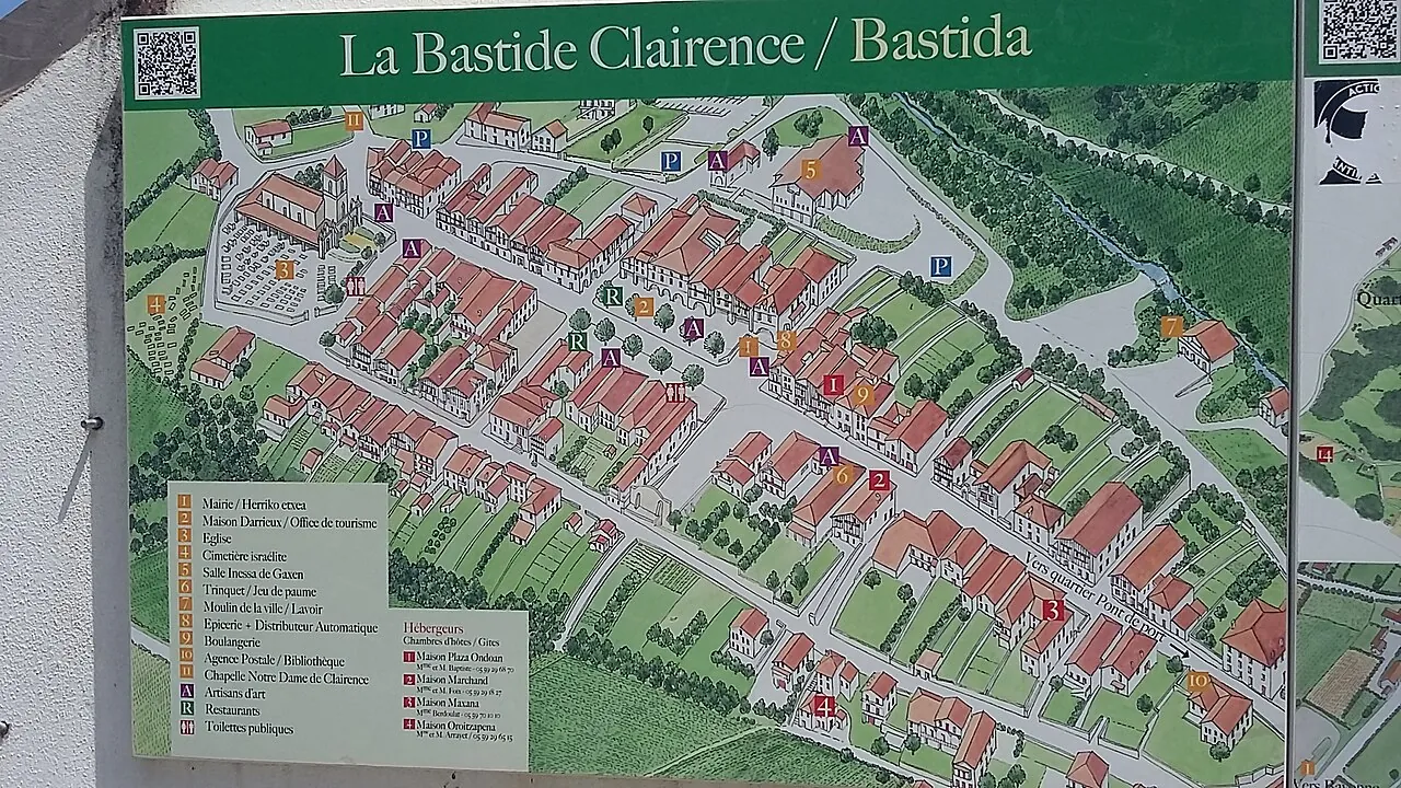 Vue de La Bastide-Clairence
