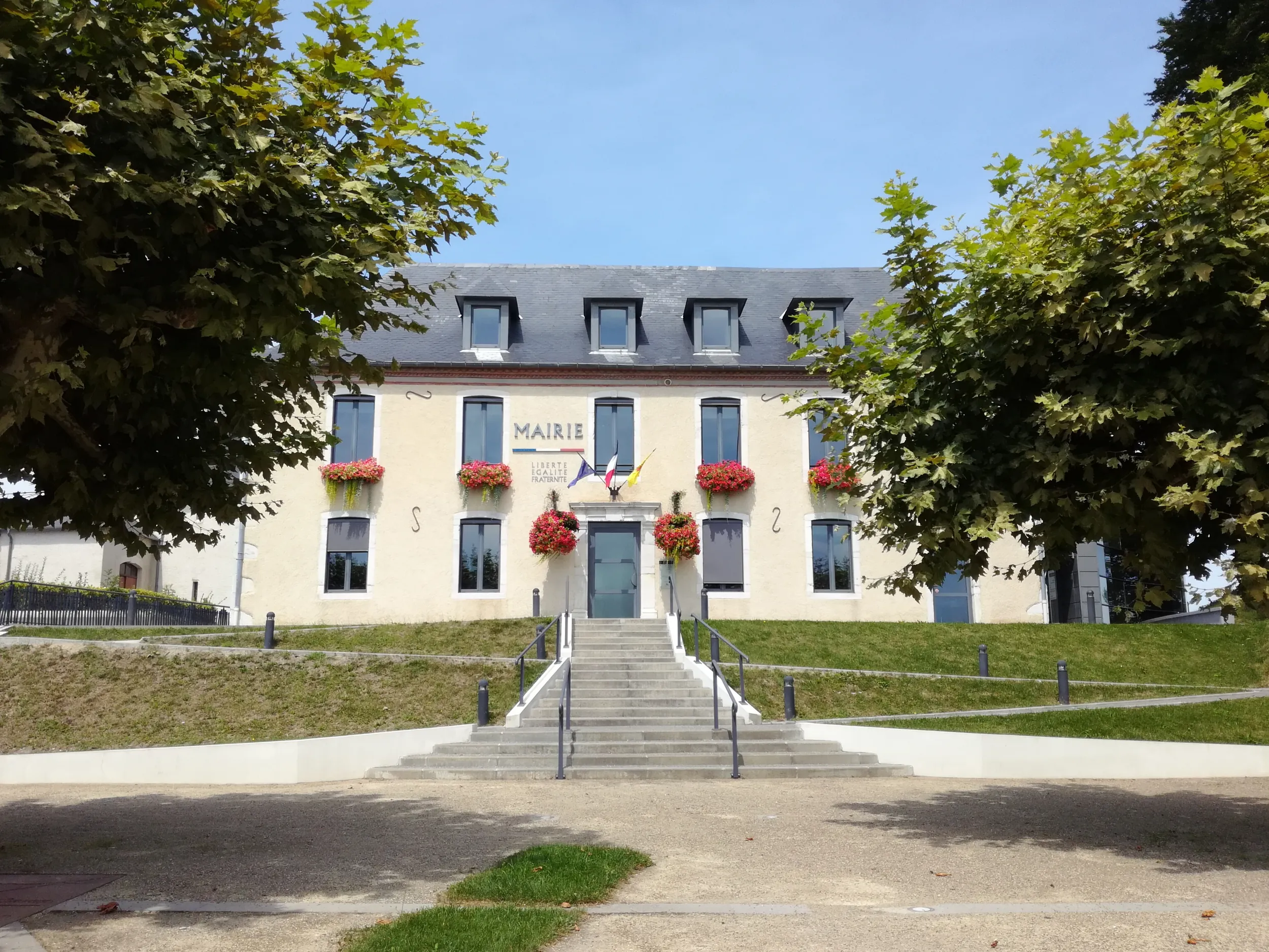 Vue de Serres-Castet