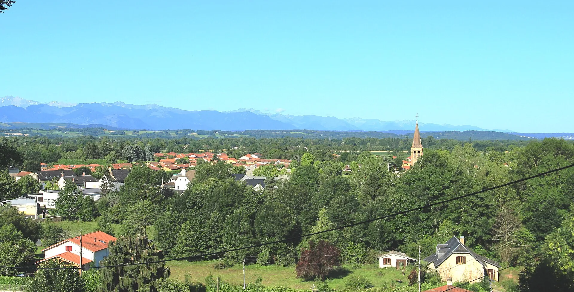 Vue de Barbazan-Debat