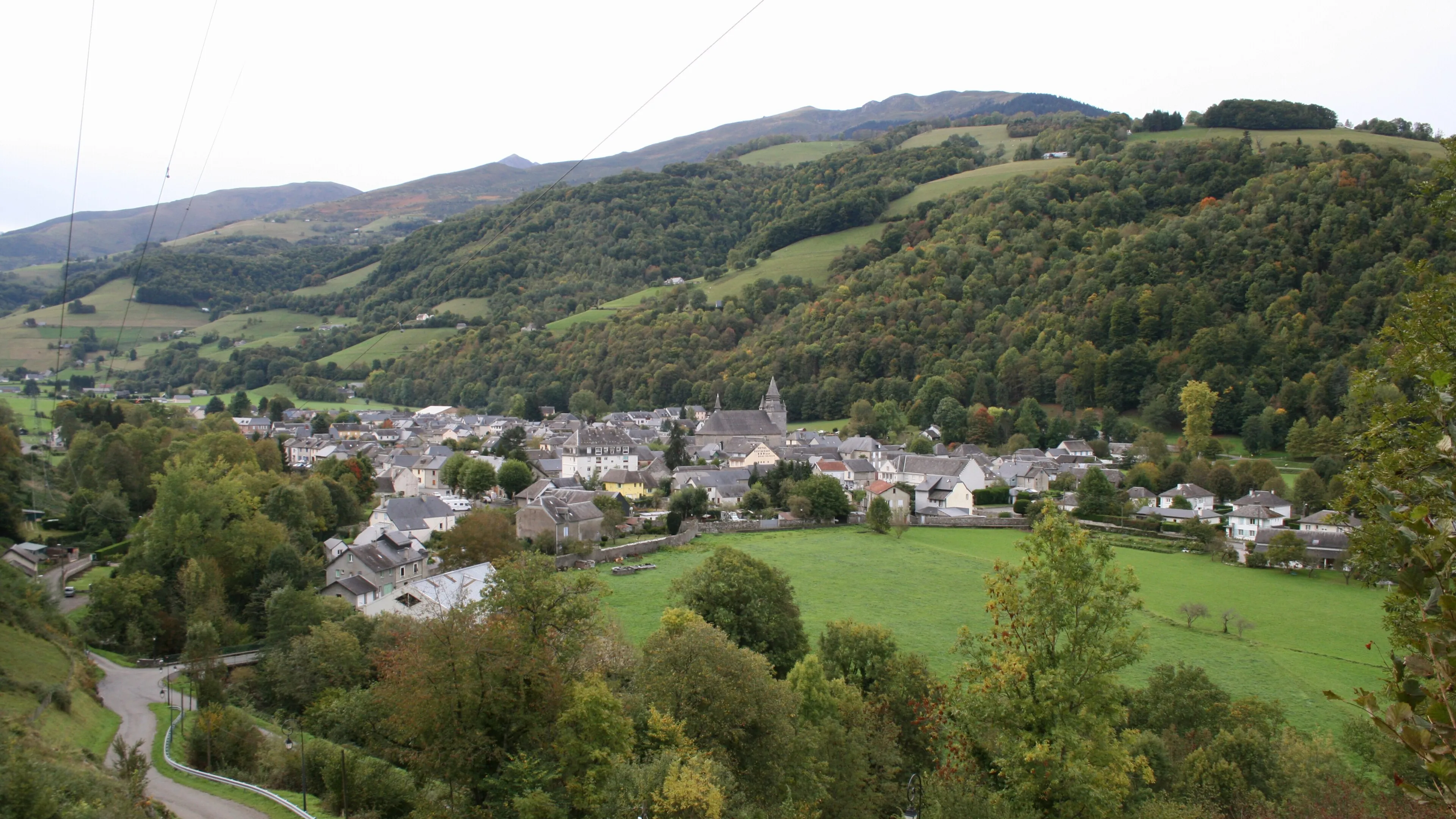 Vue de Campan