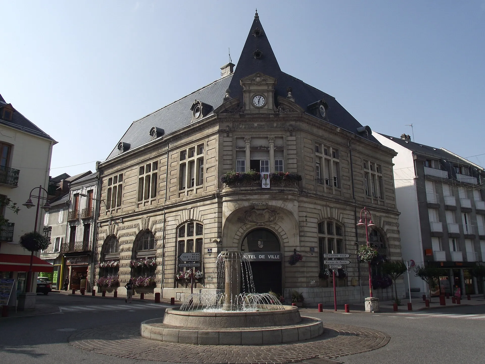 Vue de Lannemezan