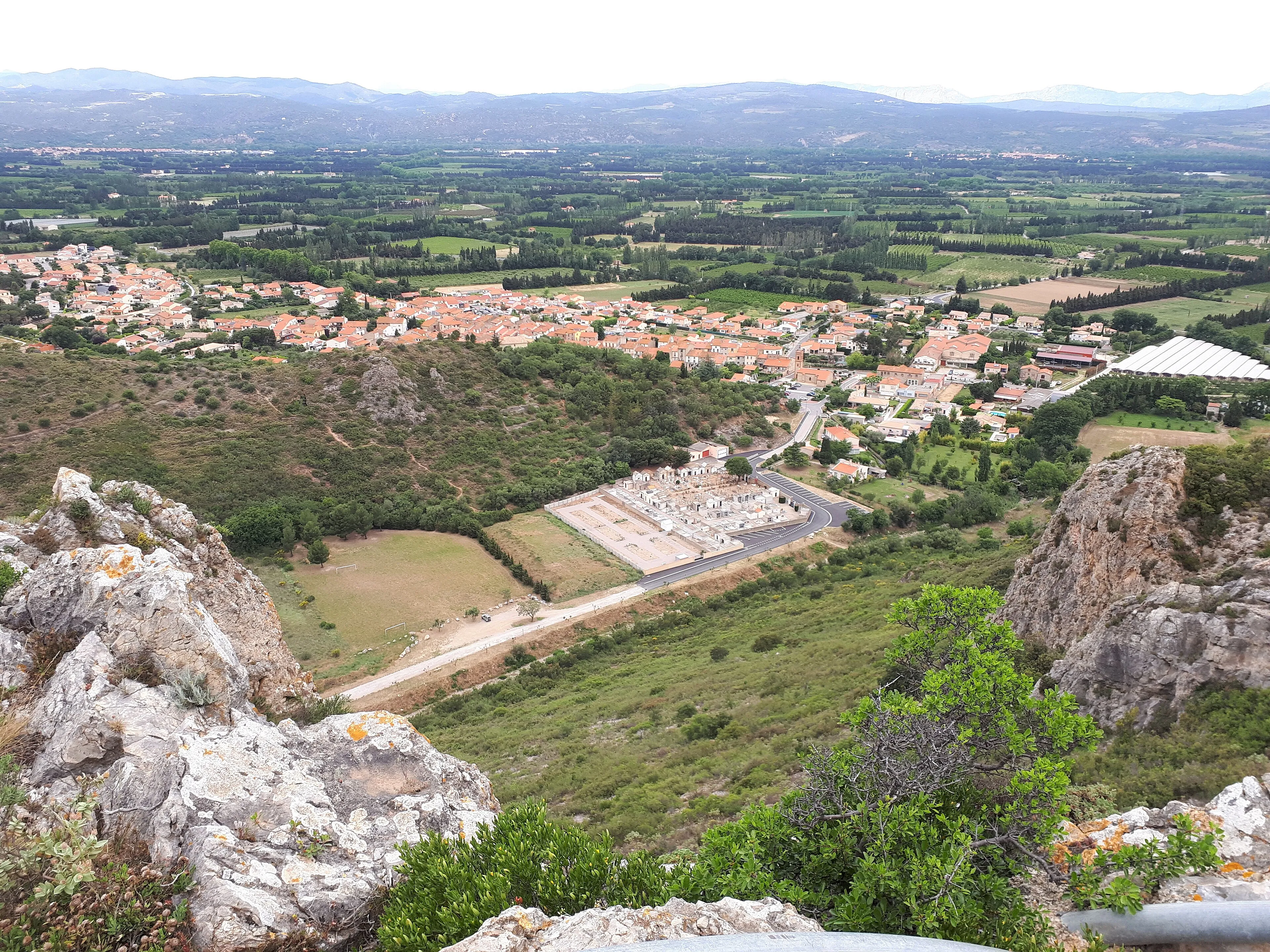 Vue de Corbère-les-Cabanes